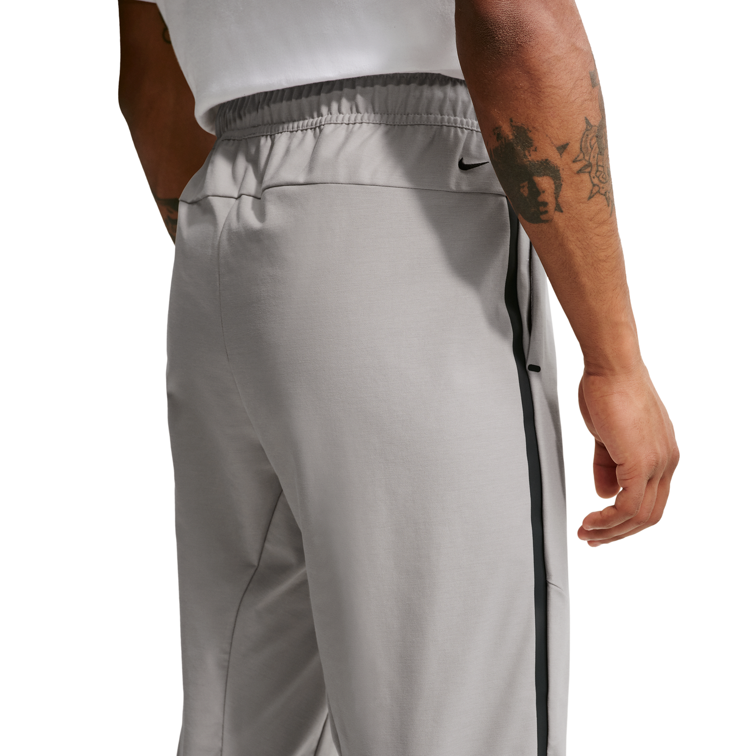 Nike Tech Shori Knit Drill Pant - Men's - College Grey/Black