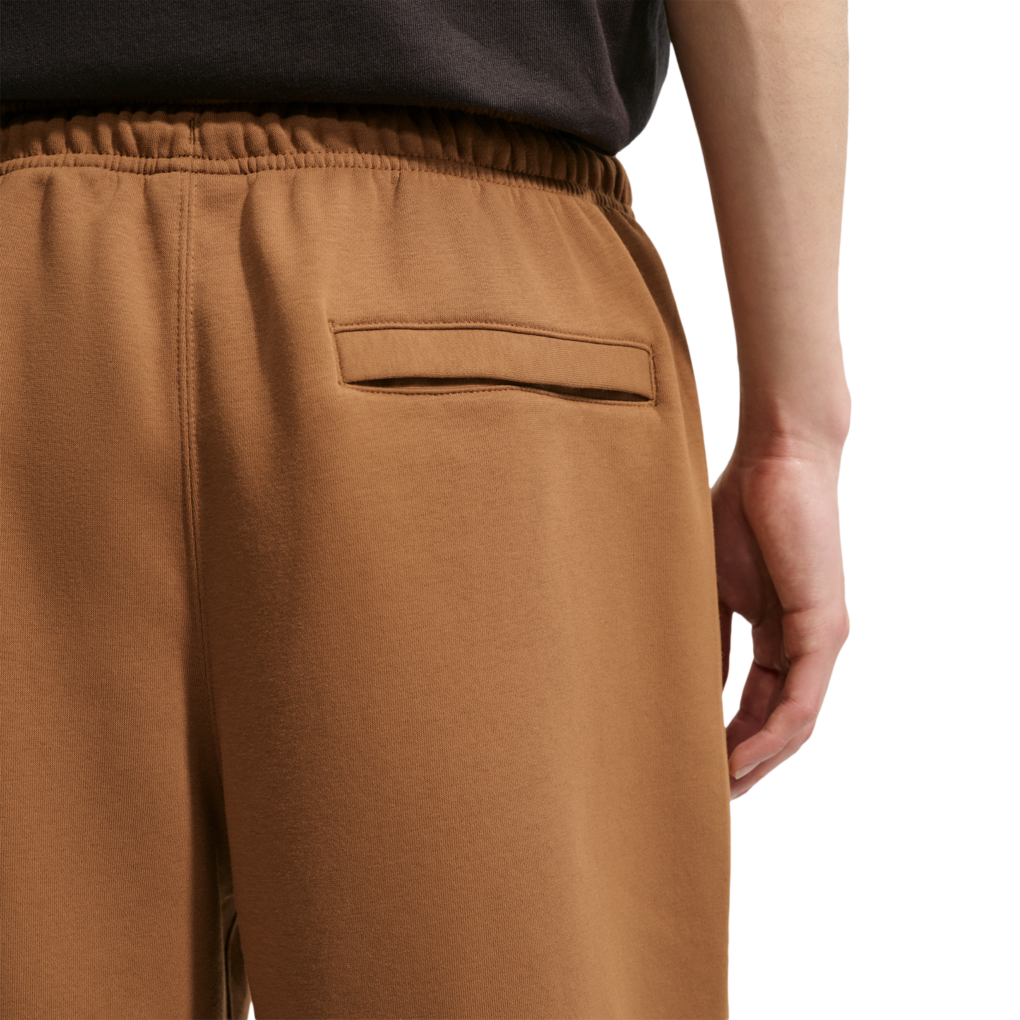 Nike Club Fleece Bungee Pants - Men's - Ale Brown/Ale Brown/White