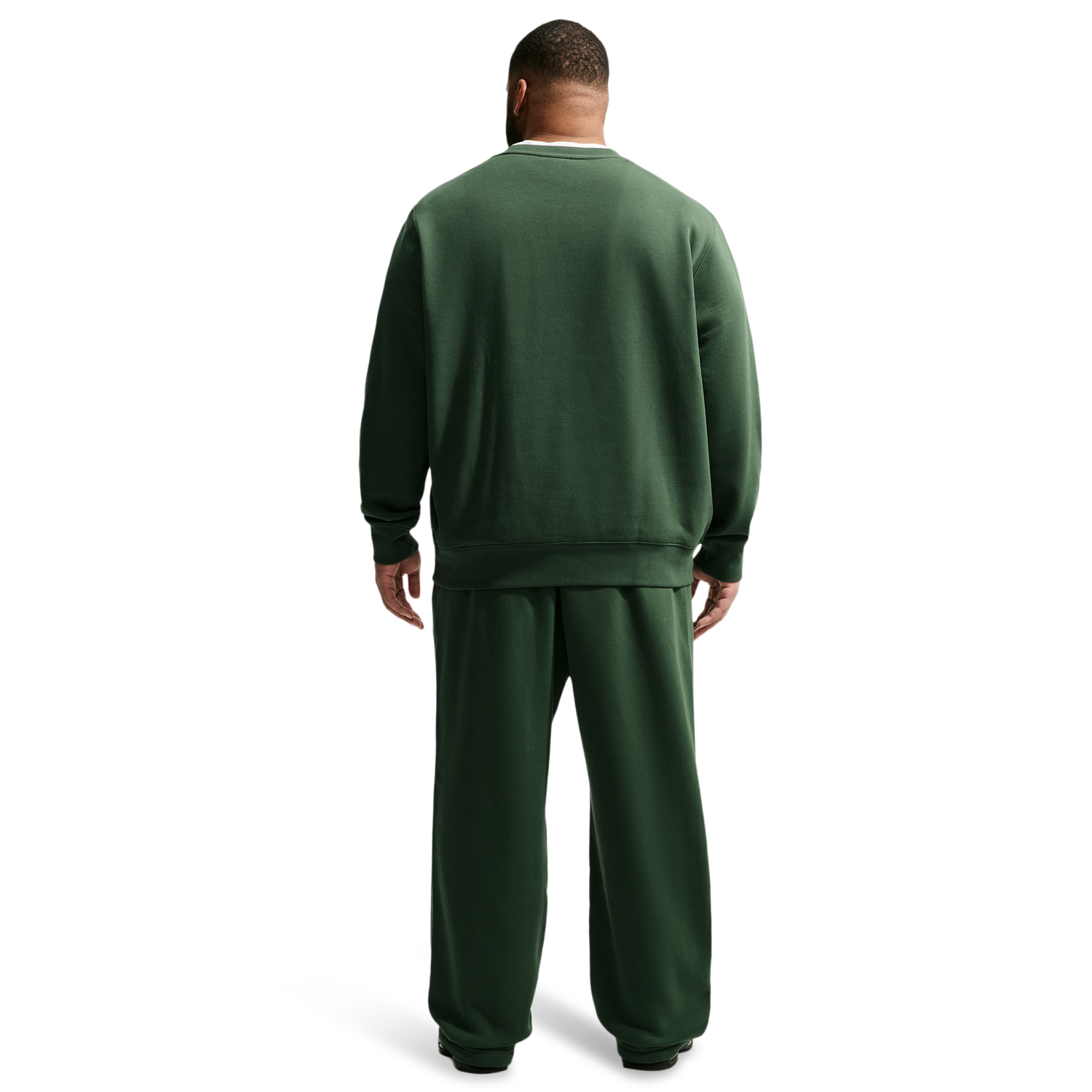 Nike Club Fleece Bungee Pants - Men's - Fir/White/Fir