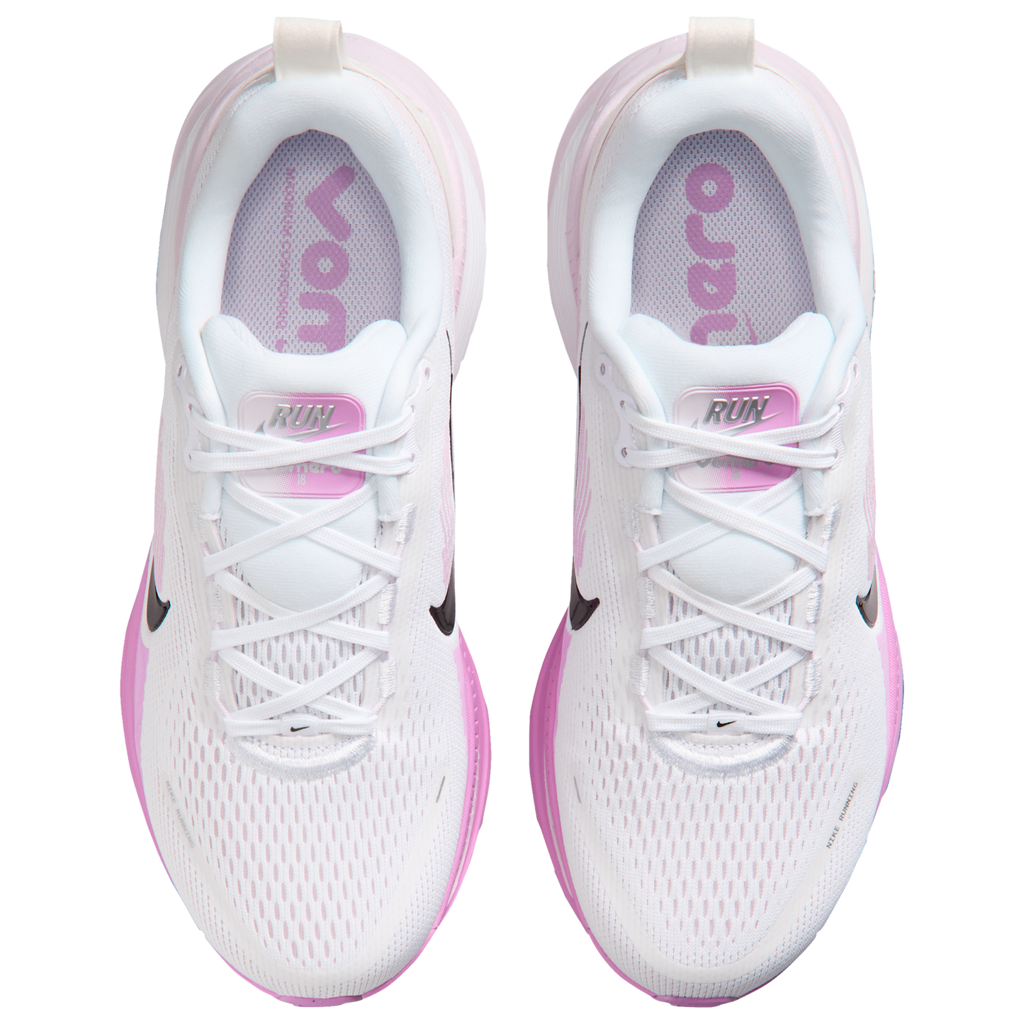 Nike Vomero 18 - Women's - White/Black/Bleached Lilac