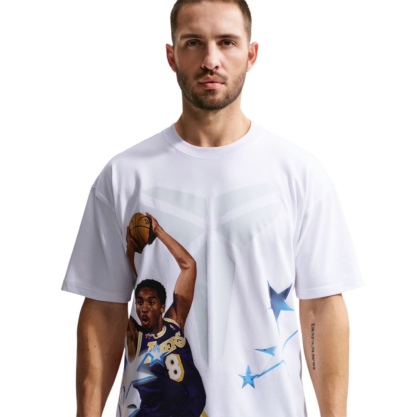 Nike Kobe Dri-FIT M90 All Star Weekend T-Shirt - Men's - Gray/White/Purple