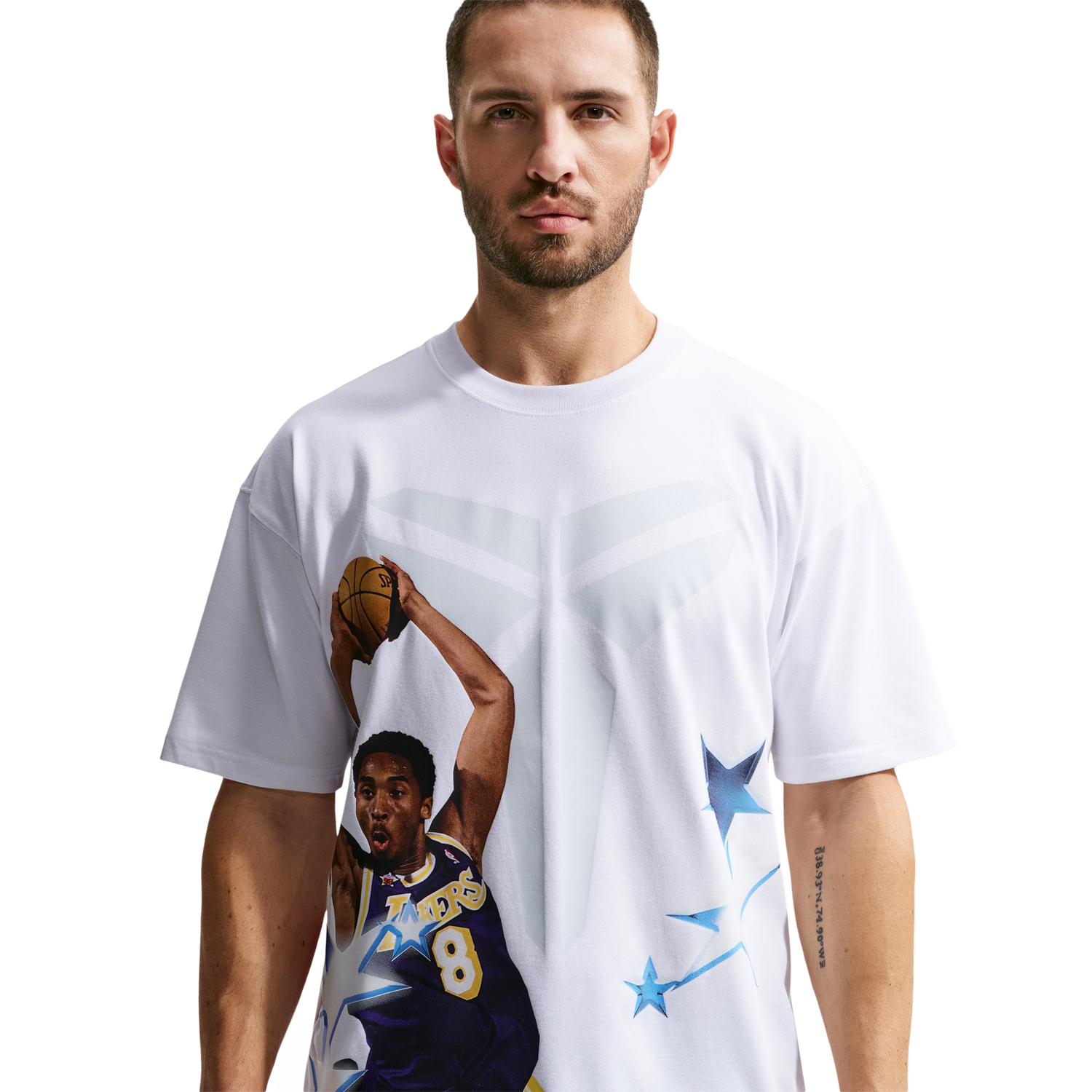 Nike Kobe Dri-FIT M90 All Star Weekend T-Shirt - Men's - Gray/White/Purple
