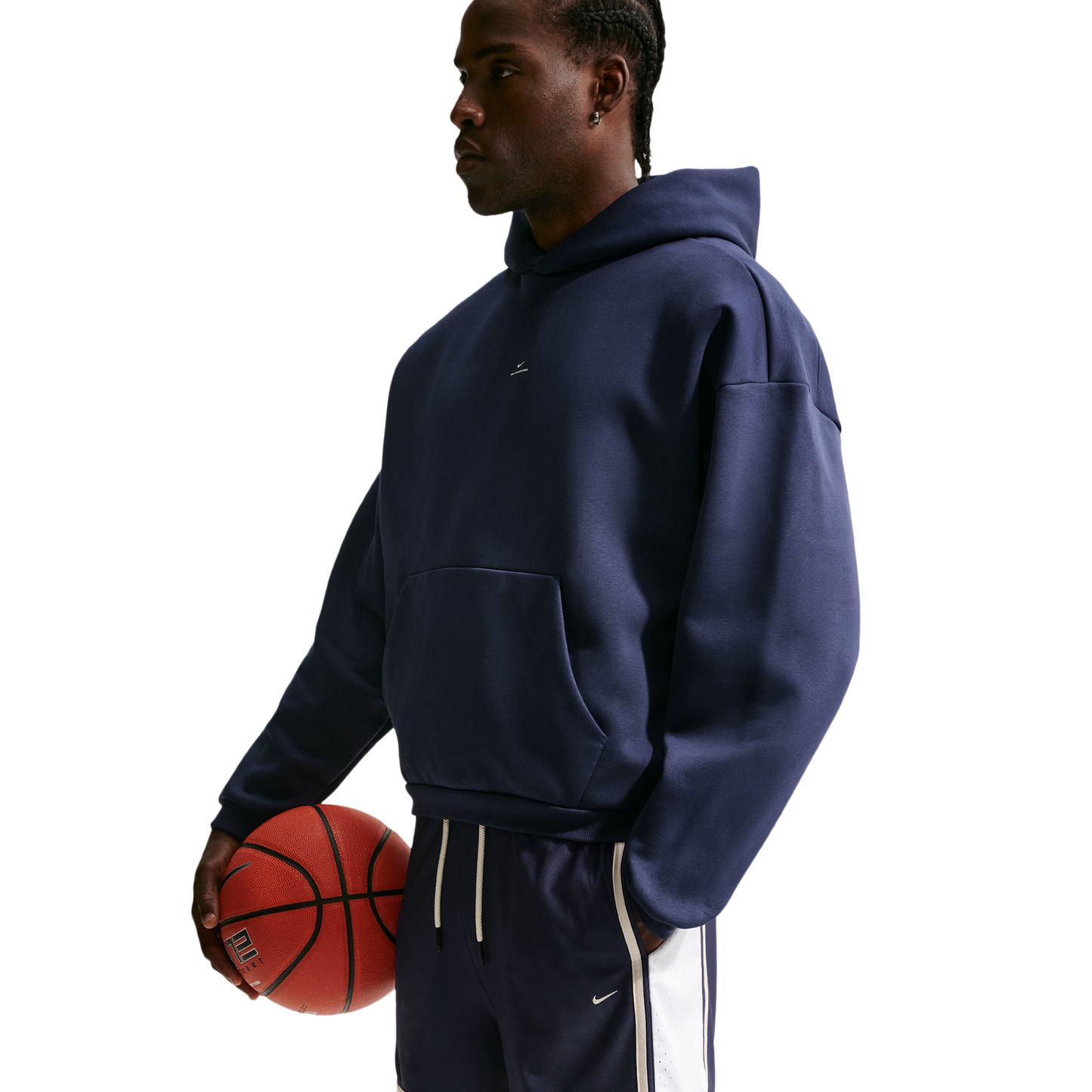 Nike Dri-FIT SI GM Pro 6IN Shorts - Men's - White/Pale Ivory/Midnight Navy