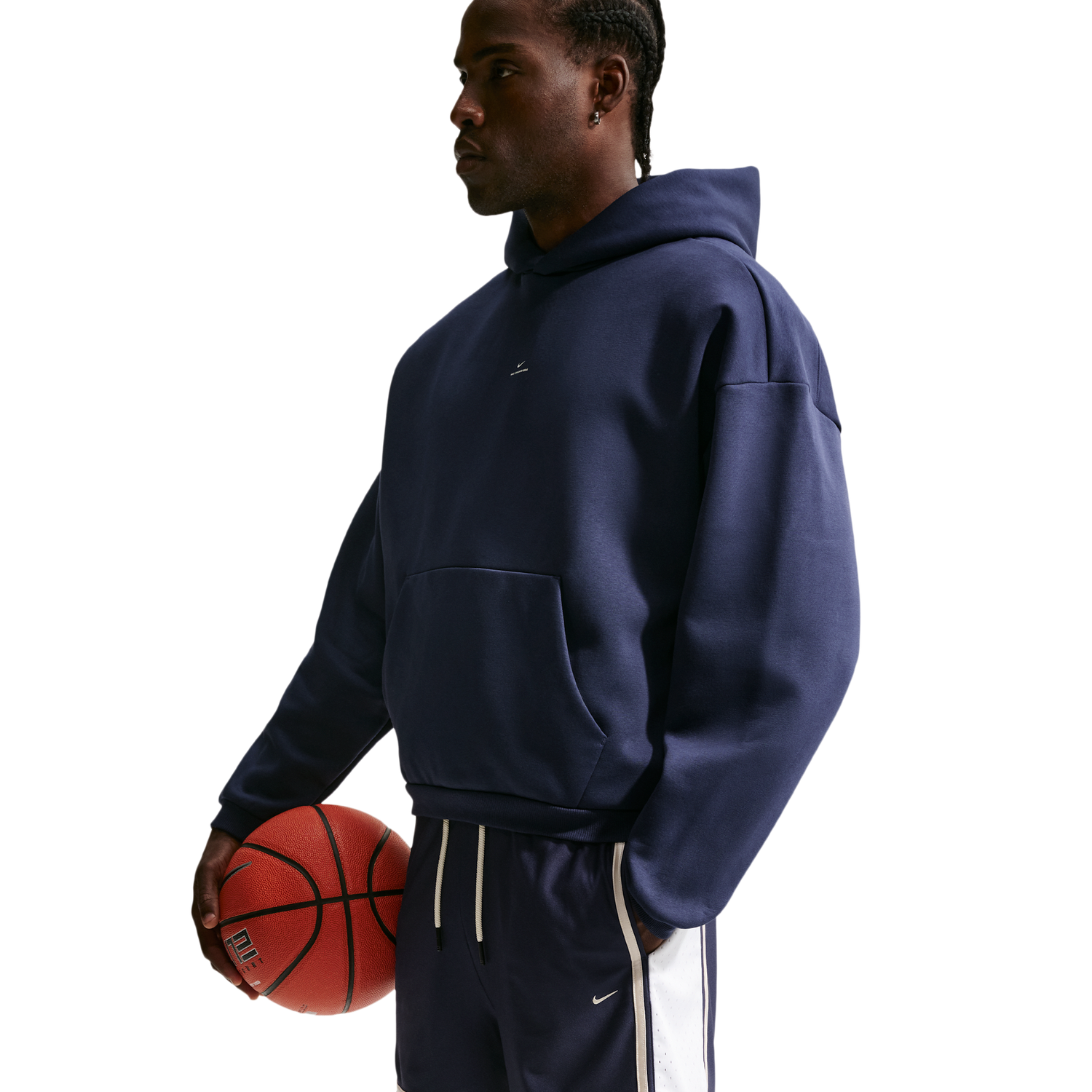 Nike Dri-FIT SI GM Pro 6IN Shorts - Men's - White/Pale Ivory/Midnight Navy