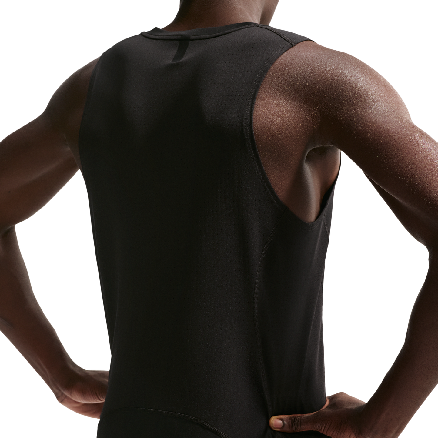 Nike Pro Training Dri-FIT Tank - Men's - White/Black