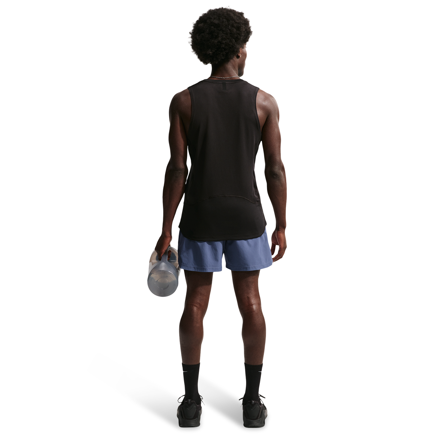 Nike Pro Training Dri-FIT Tank - Men's - White/Black