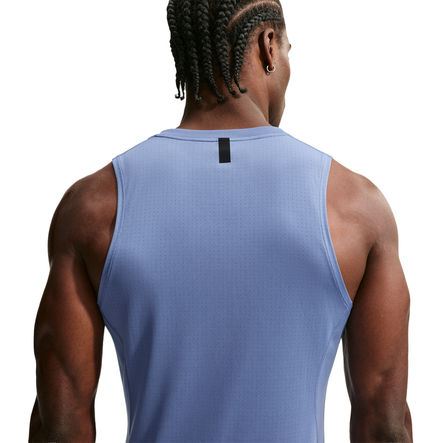 Nike Pro Training Dri-FIT Tank - Men's - Indigo Storm/Black