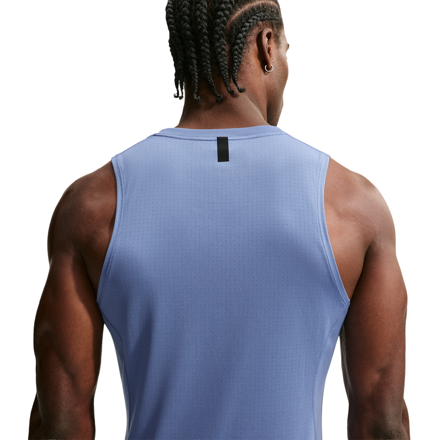 Nike Pro Training Dri-FIT Tank - Men's - Indigo Storm/Black
