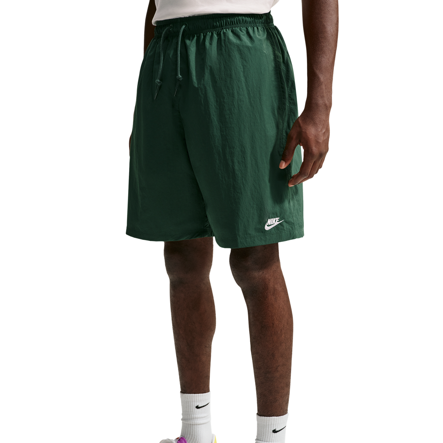 Nike Club Sport Shorts - Men's - White/Fir