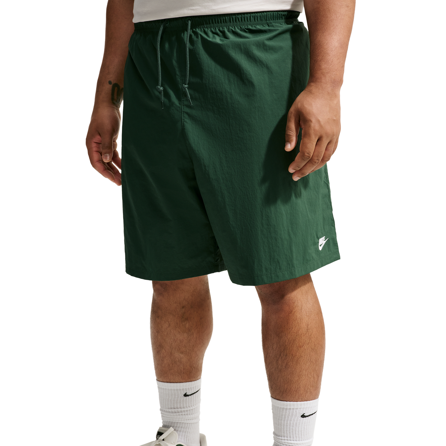 Nike Club Sport Shorts - Men's - White/Fir