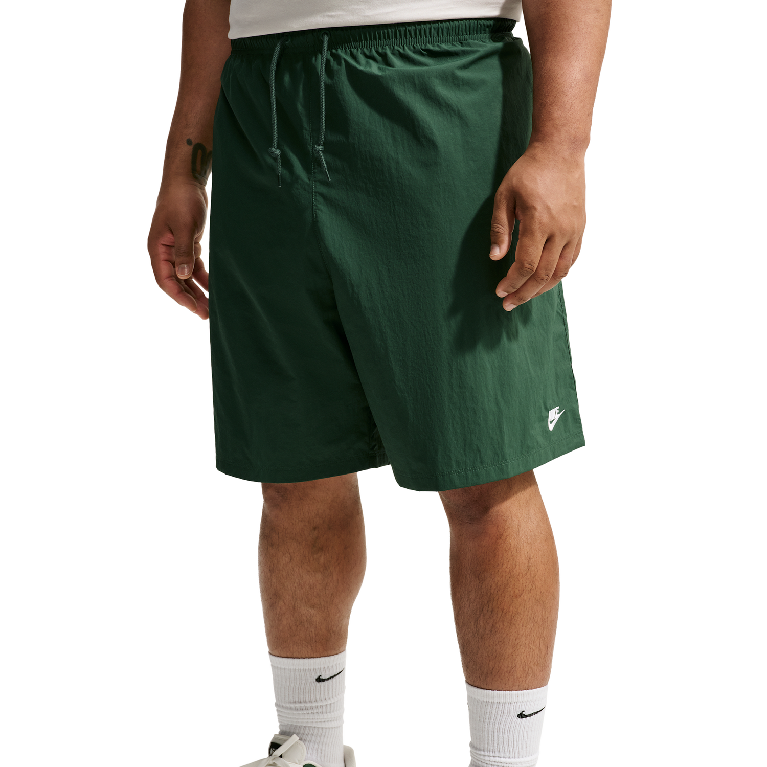 Nike Club Sport Shorts - Men's - White/Fir