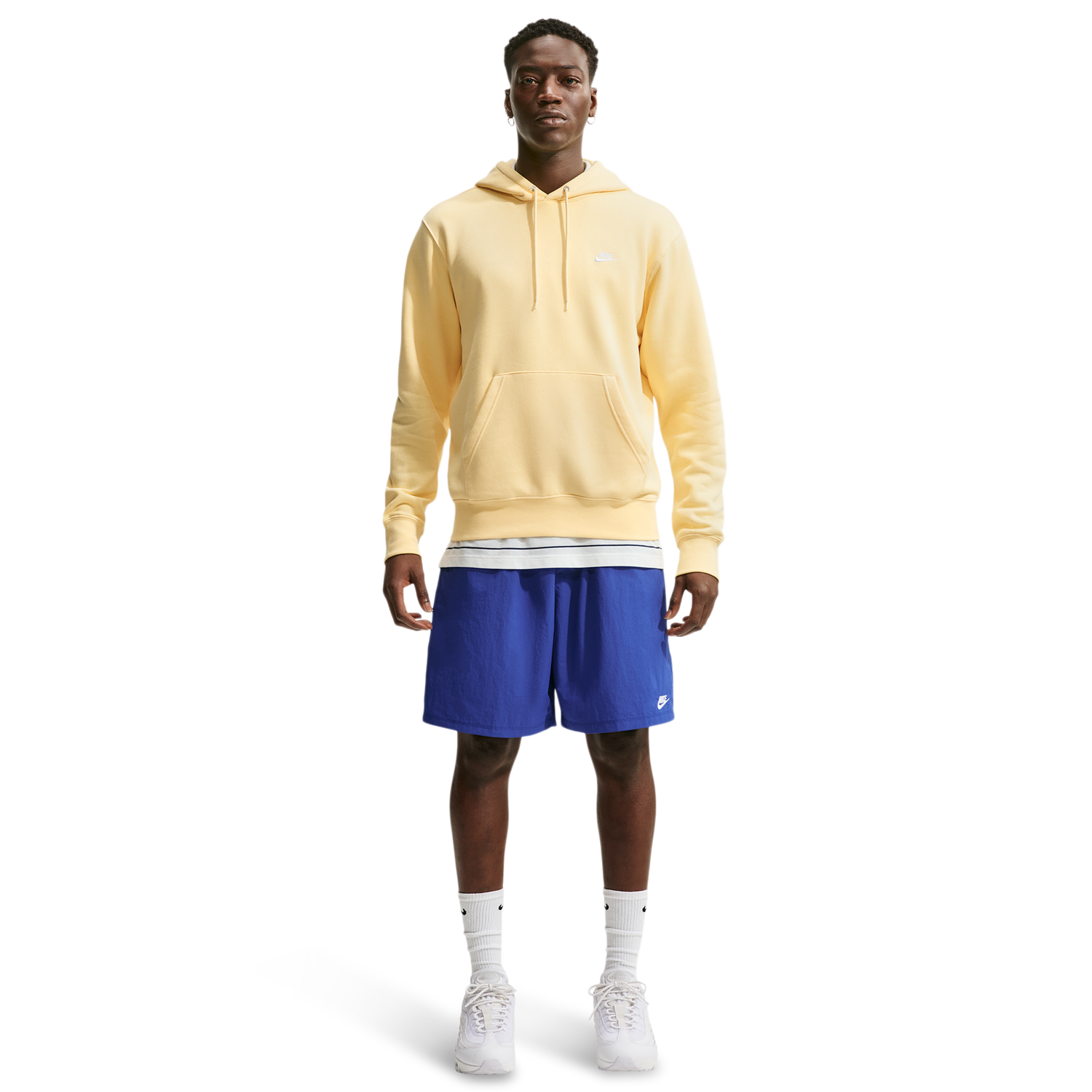 Nike Club Sport Shorts - Men's - Old Royal/White
