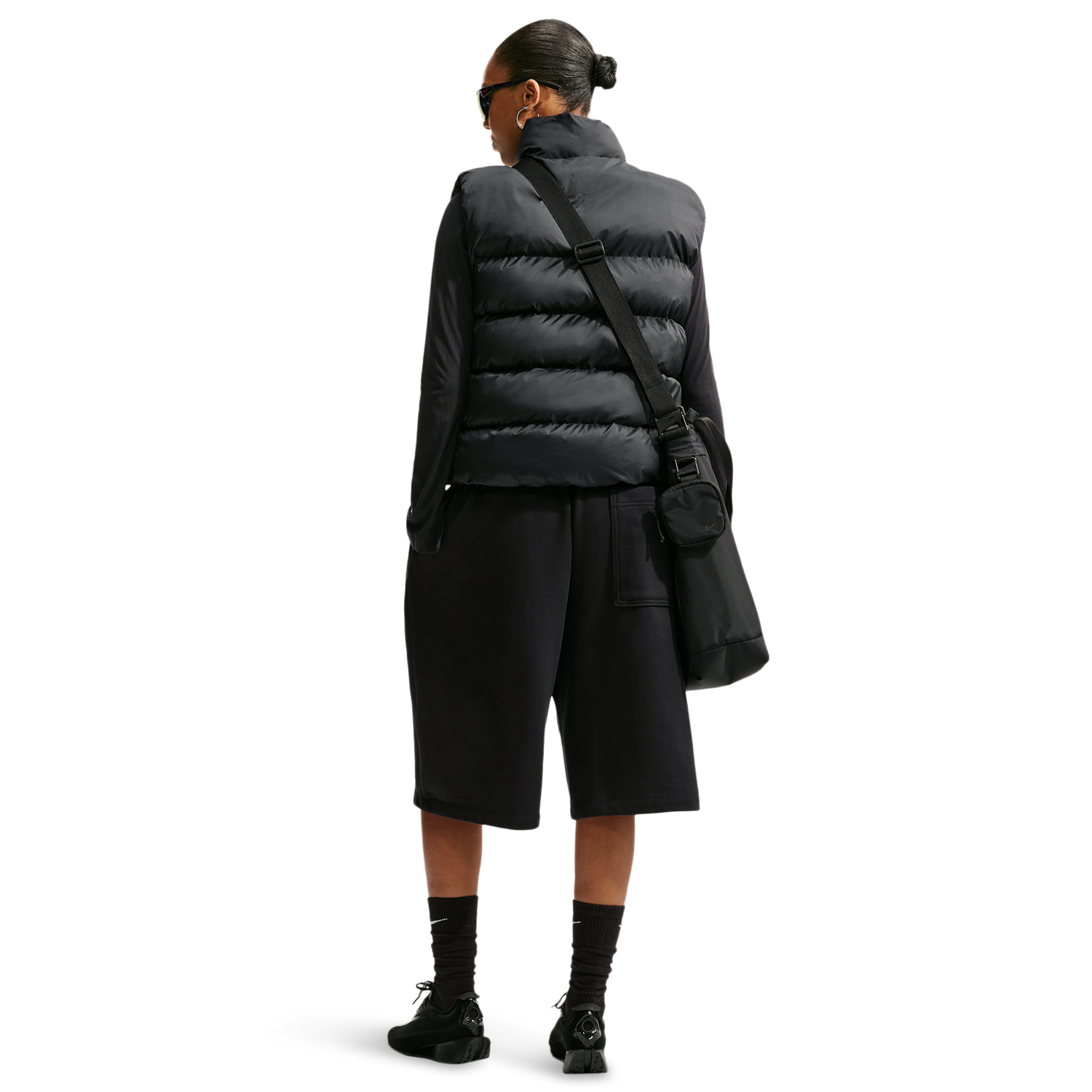 Nike Tech-FIT Synthetic Classic  Vest - Women's - Black/Sail