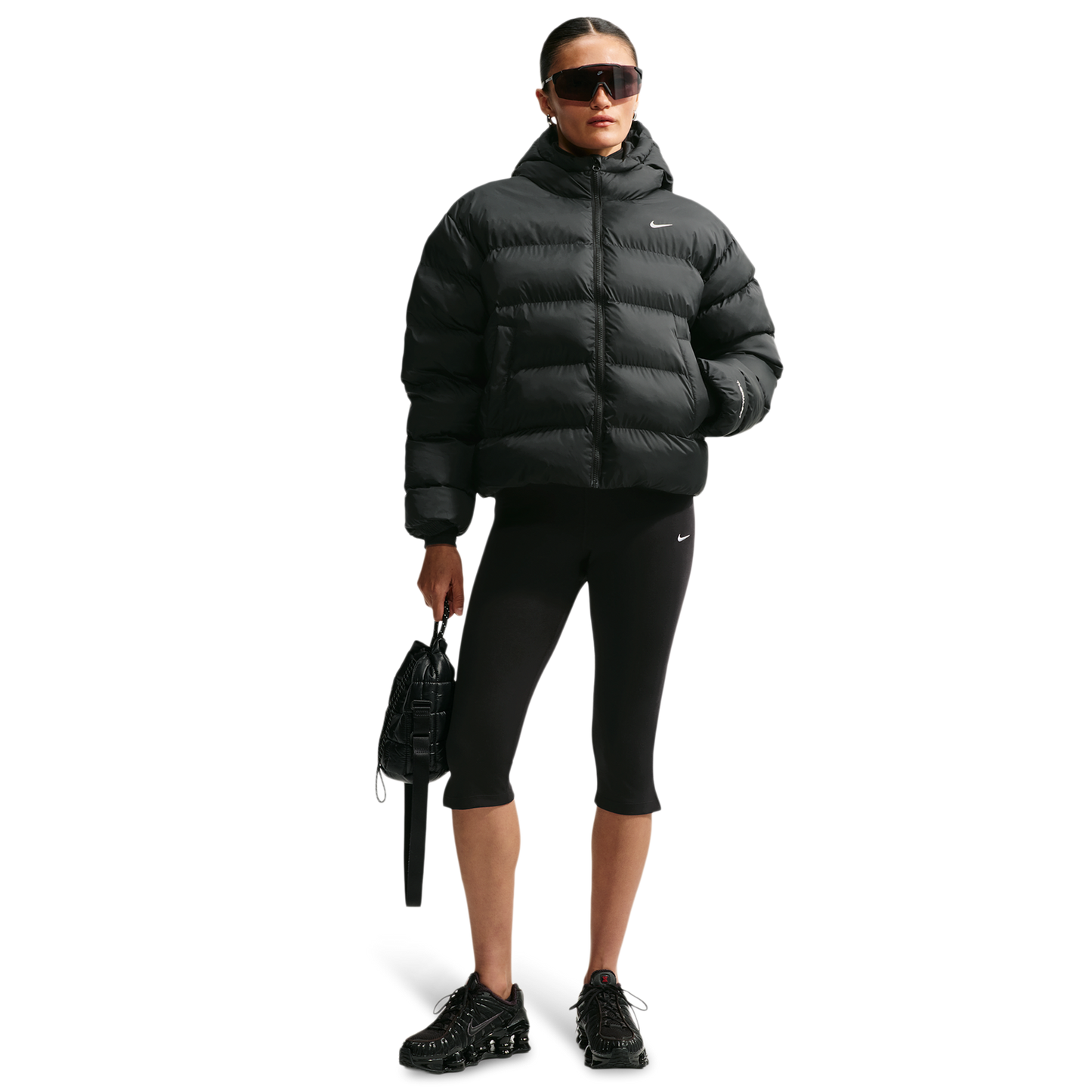 Nike Tech-FIT Synthetic Classic  Jacket - Women's - Black/Sail