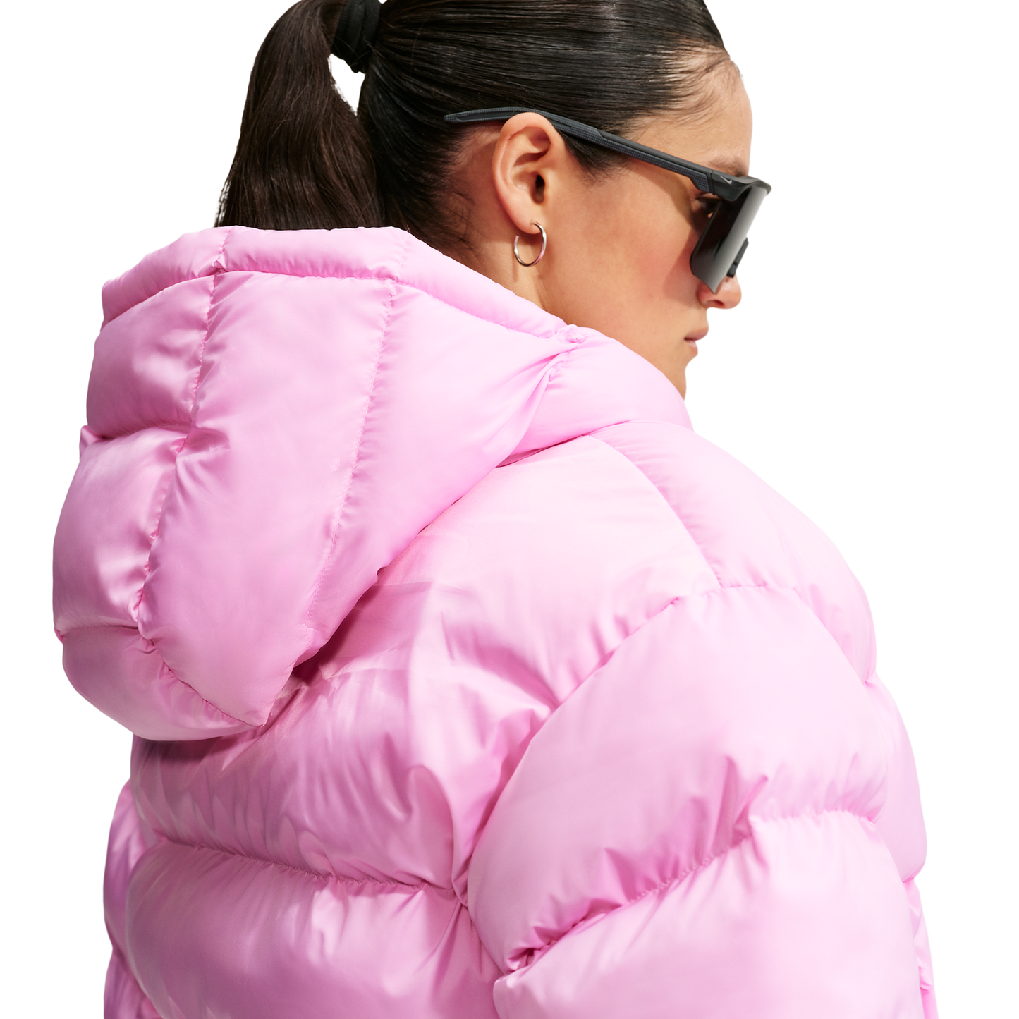 Nike Tech-FIT Synthetic Classic  Jacket - Women's - Pink Rise/Sail