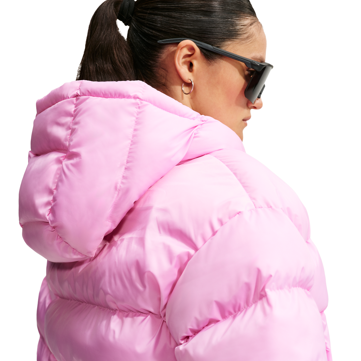 Nike Tech-FIT Synthetic Classic  Jacket - Women's - Pink Rise/Sail