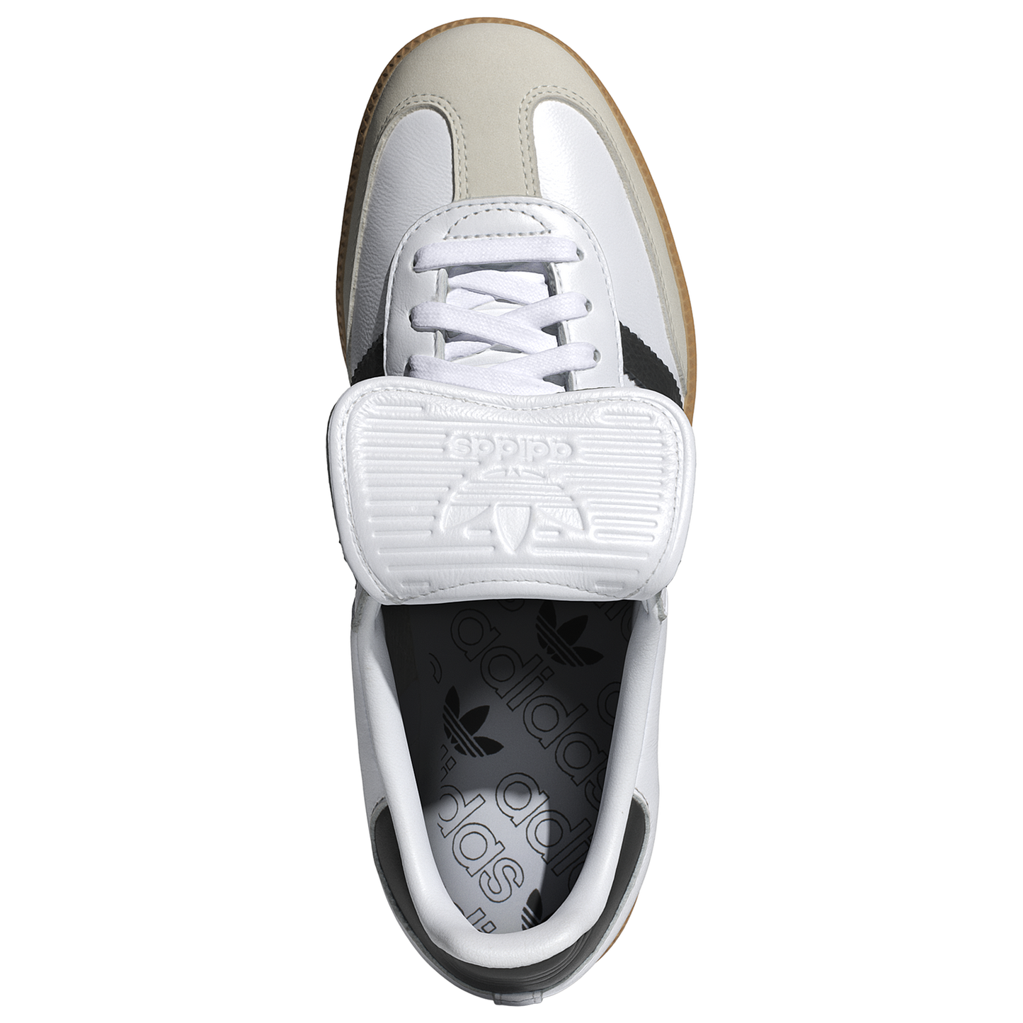 adidas Originals Samba Long Tongue - Women's - Gold Metallic/White/Black (IG4279)