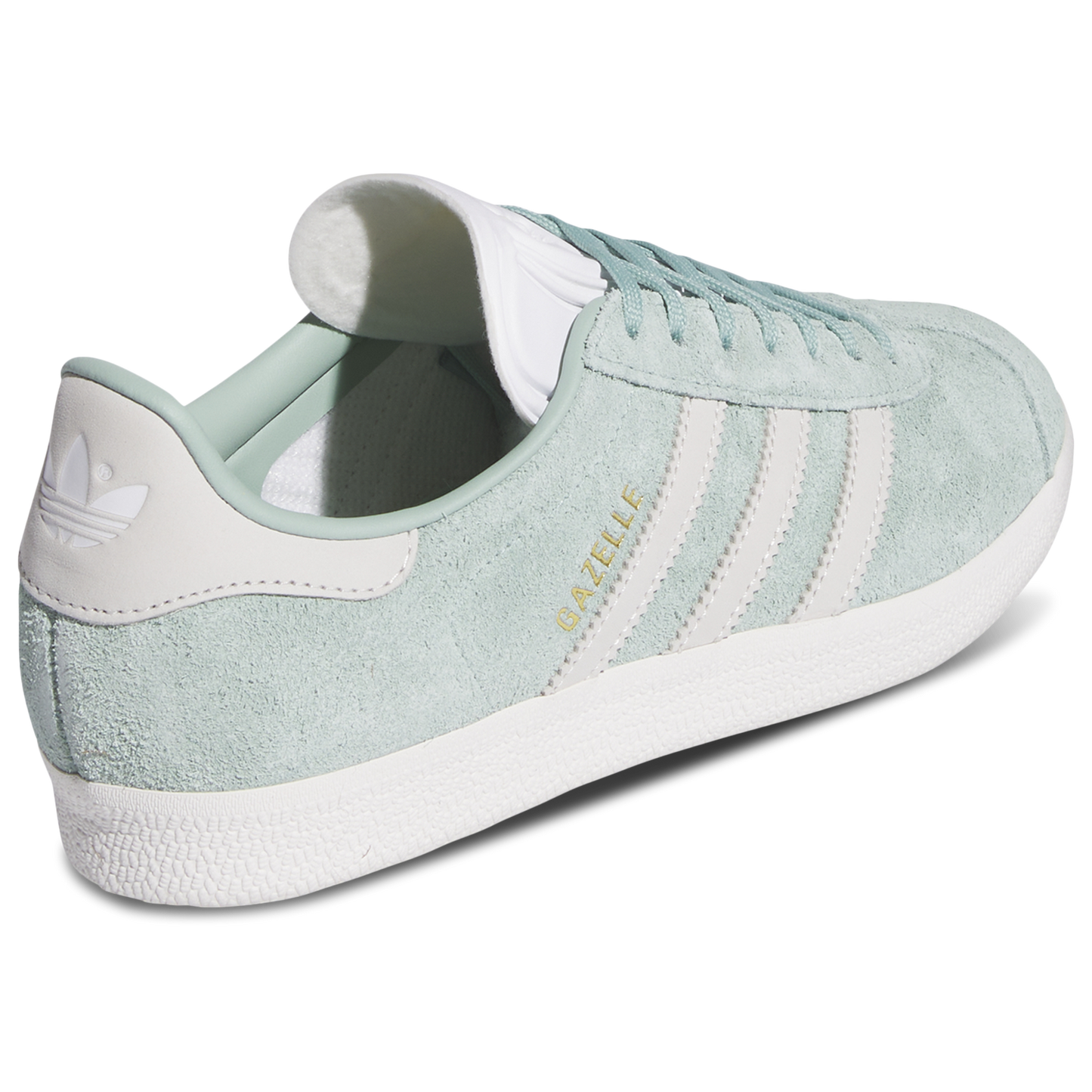 adidas Originals Gazelle - Women's - Hazy Green/White/Off White