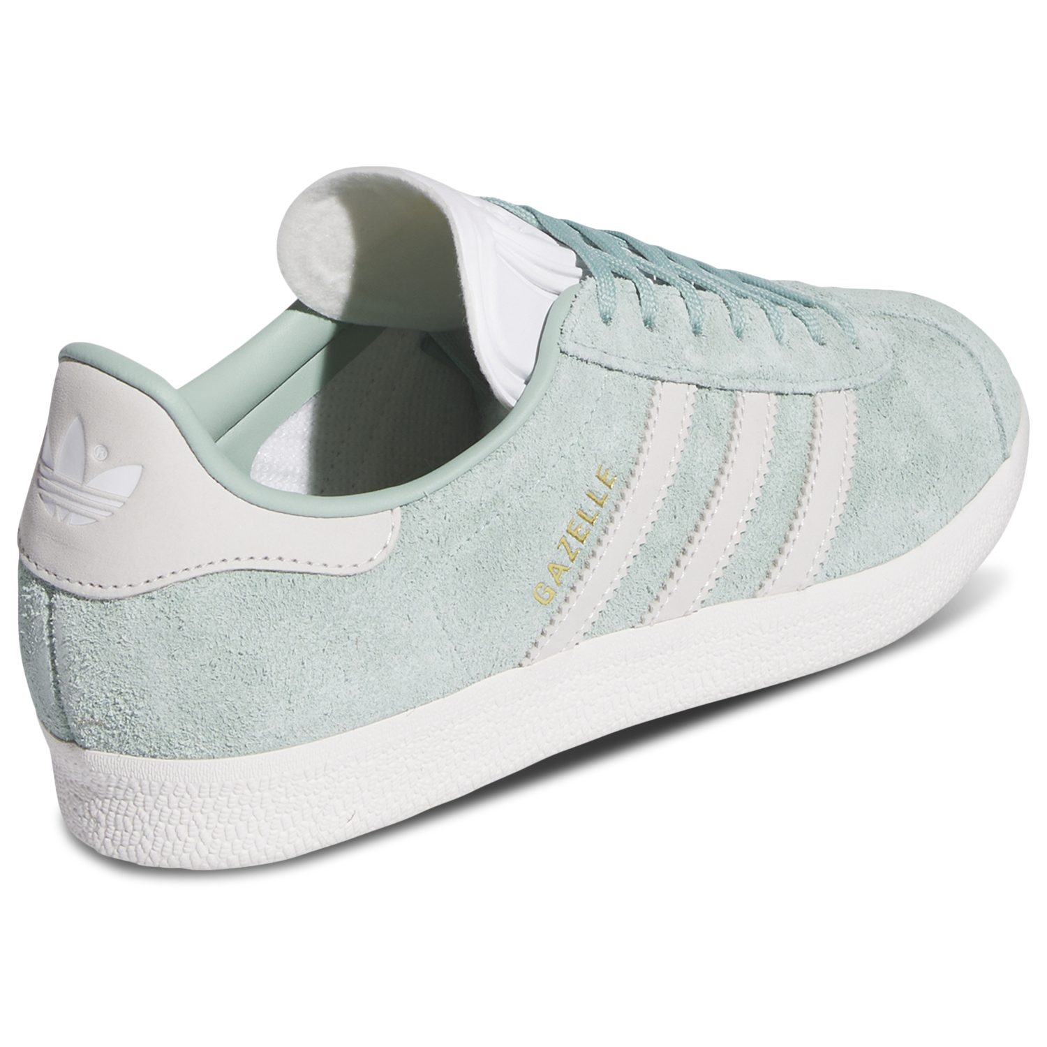 adidas Originals Gazelle - Women's - Hazy Green/White/Off White