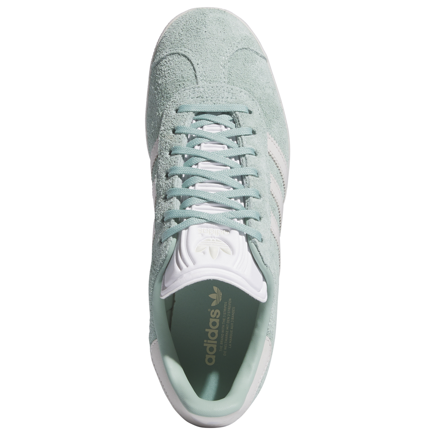 adidas Originals Gazelle - Women's - Hazy Green/White/Off White