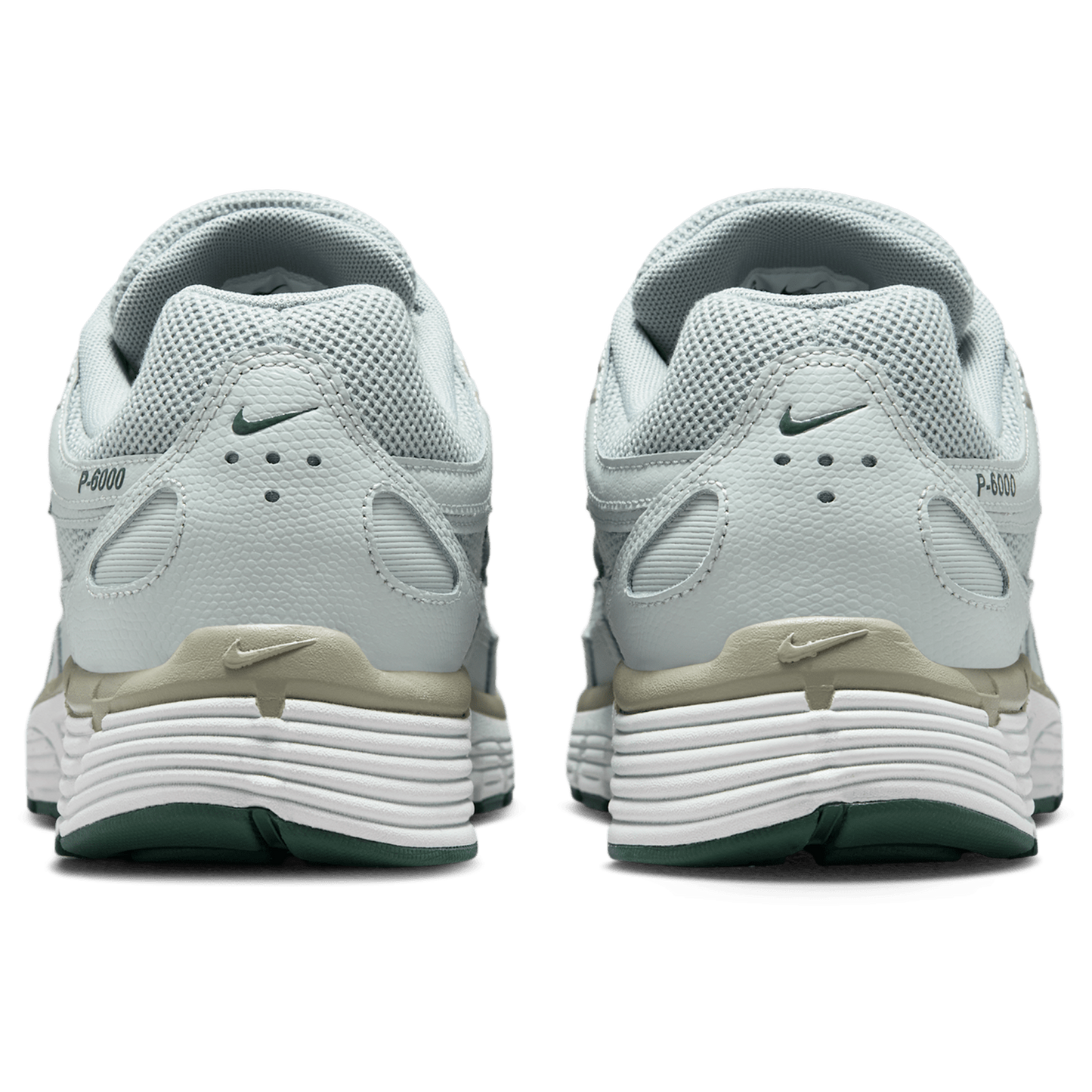 Nike P-6000 Premium - Men's - Light Silver/Light Pumice/Camo Green