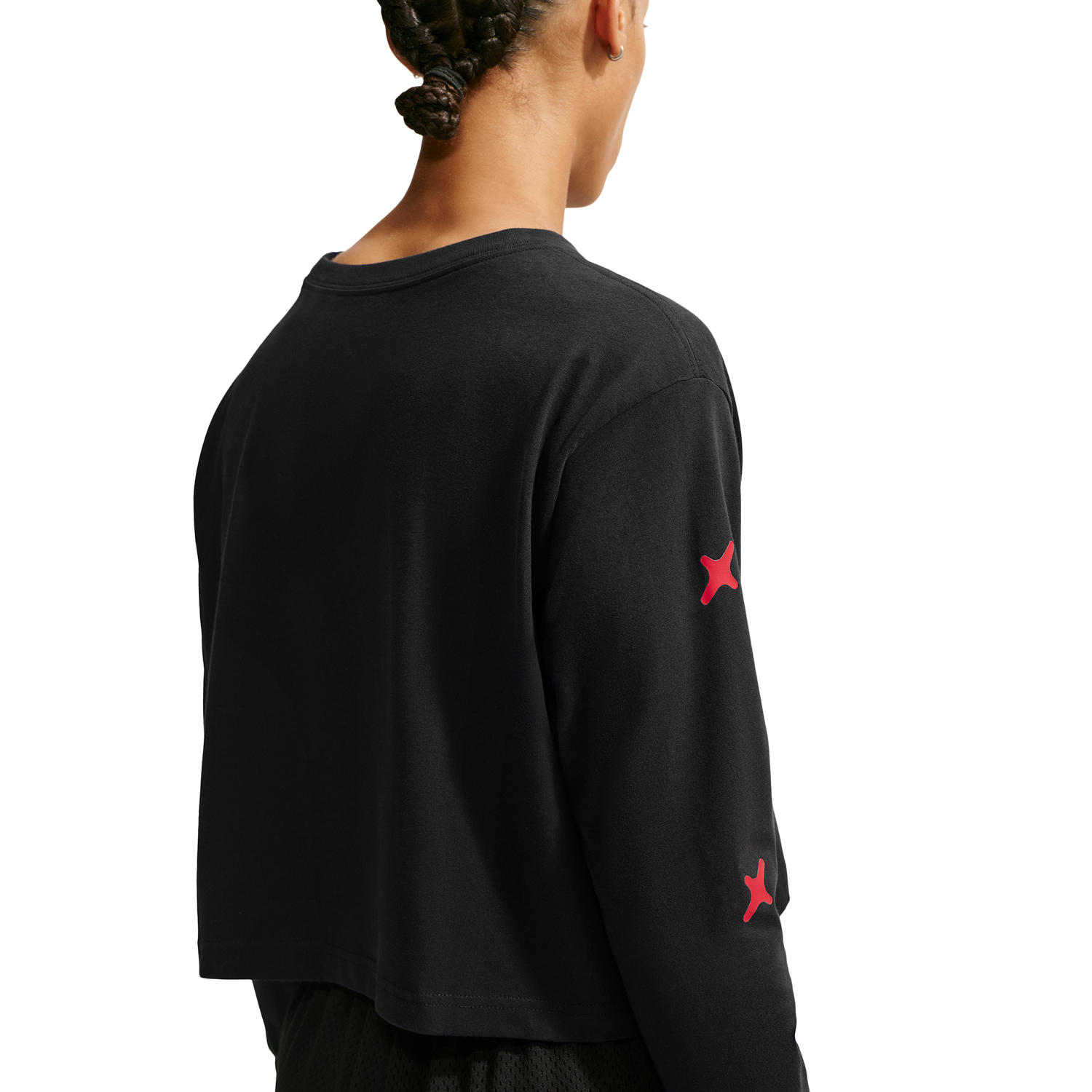 Nike A'Ja LS Tee - Women's - Black