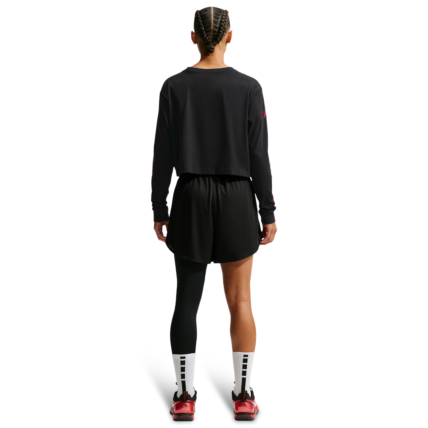 Nike A'Ja LS Tee - Women's - Black