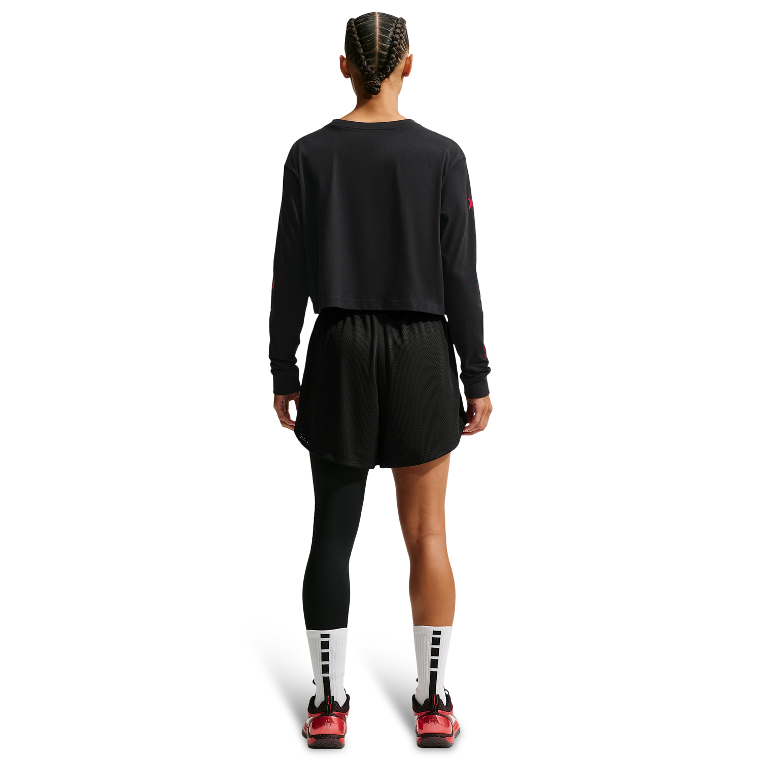 Nike A'Ja LS Tee - Women's - Black