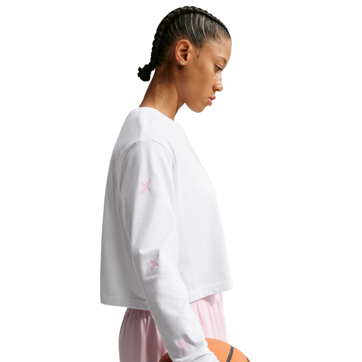 Nike A'Ja LS Tee - Women's - White