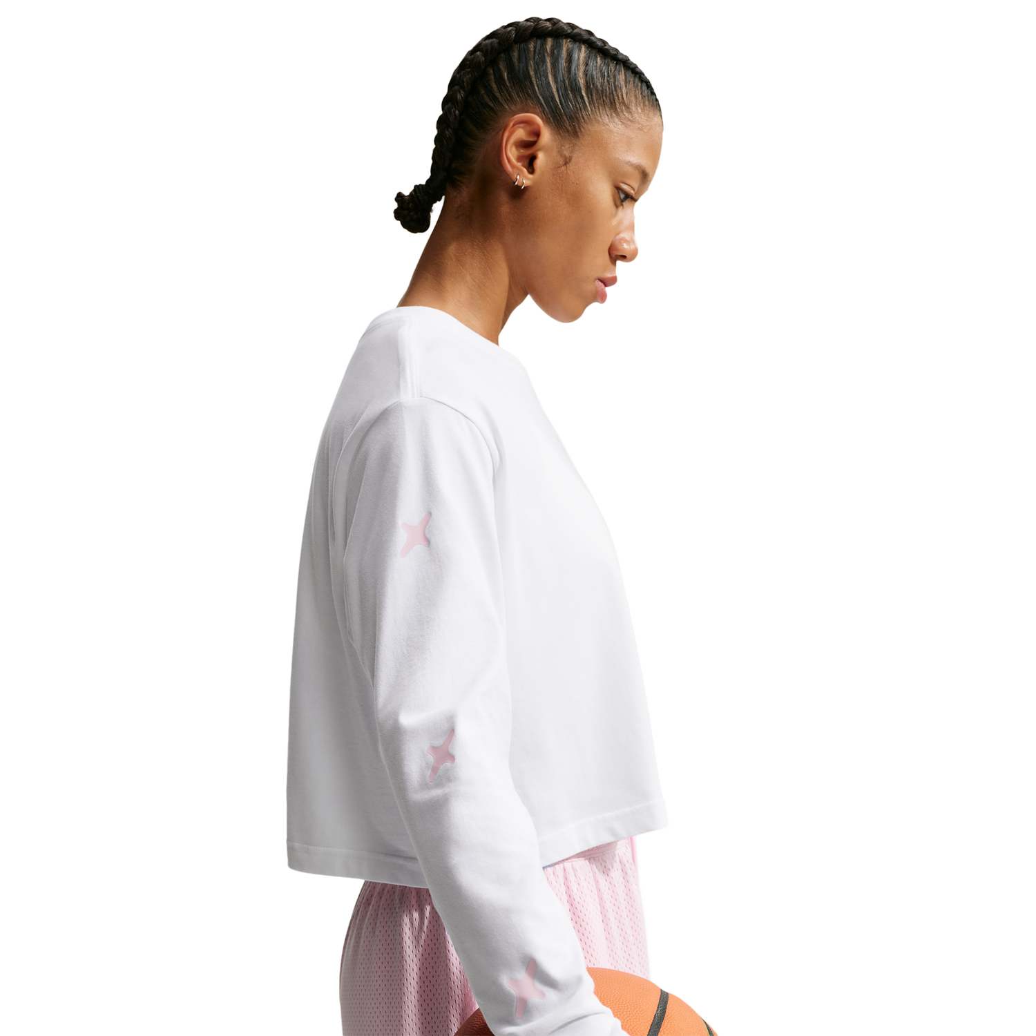 Nike A'Ja LS Tee - Women's - White