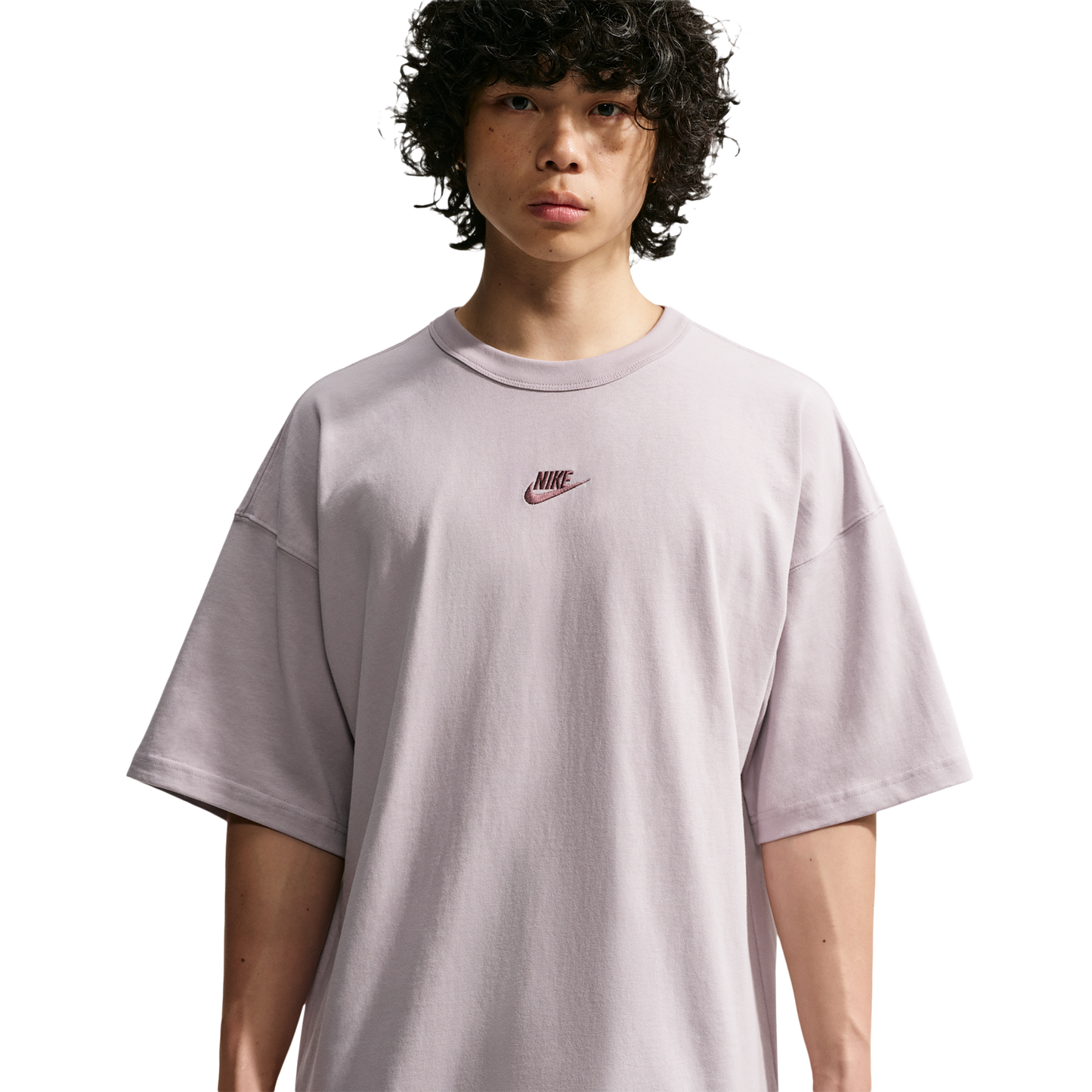 Nike NSW Premium Essentials Oversized Tee - Men's - Silver Lilac