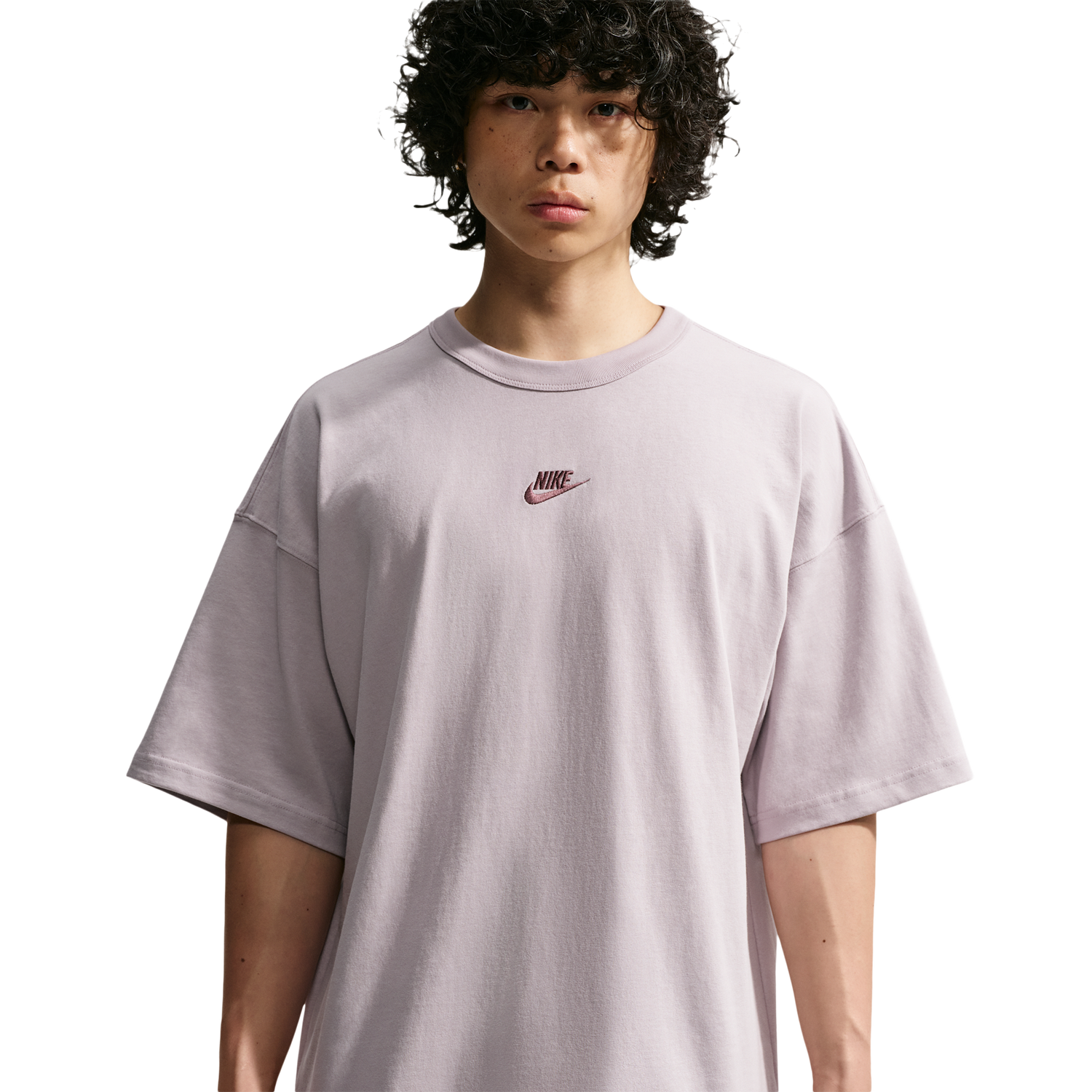 Nike NSW Premium Essentials Oversized Tee - Men's - Silver Lilac