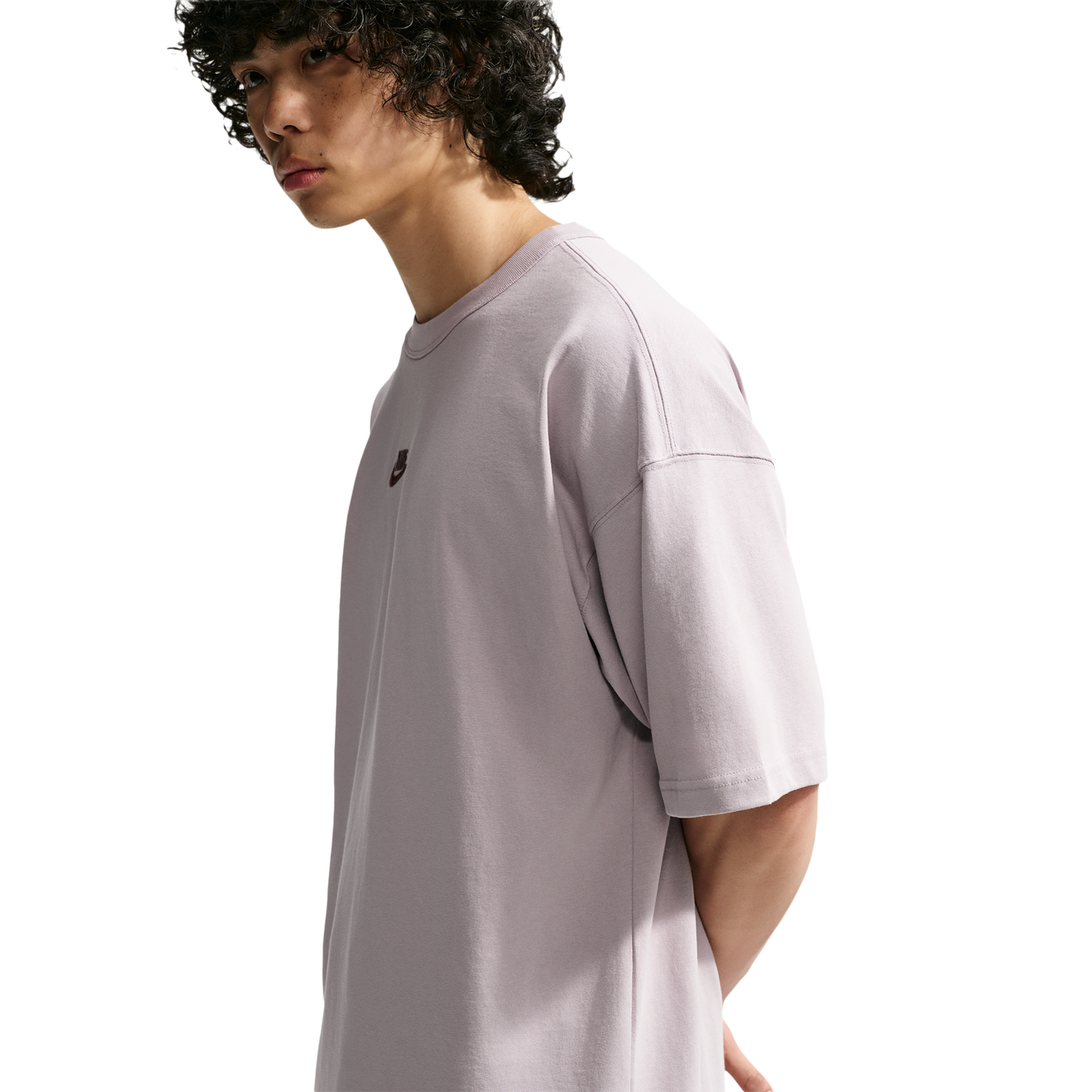 Nike NSW Premium Essentials Oversized Tee - Men's - Silver Lilac
