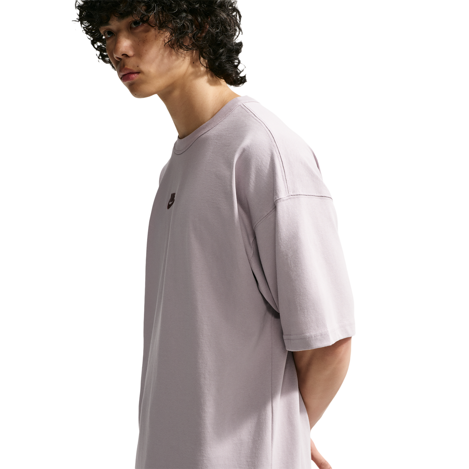 Nike NSW Premium Essentials Oversized Tee - Men's - Silver Lilac