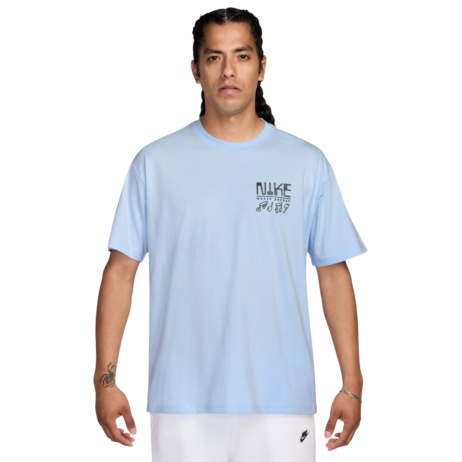 Nike NSW Swoosh Sounds T-Shirt - Men's - Multi/Blue
