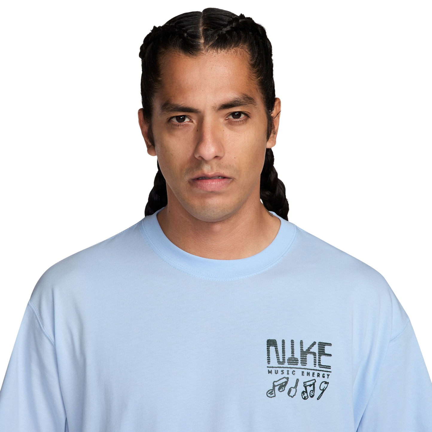 Nike NSW Swoosh Sounds T-Shirt - Men's - Multi/Blue