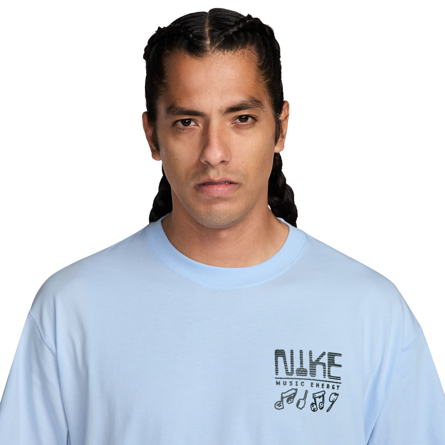 Nike NSW Swoosh Sounds T-Shirt - Men's - Multi/Blue