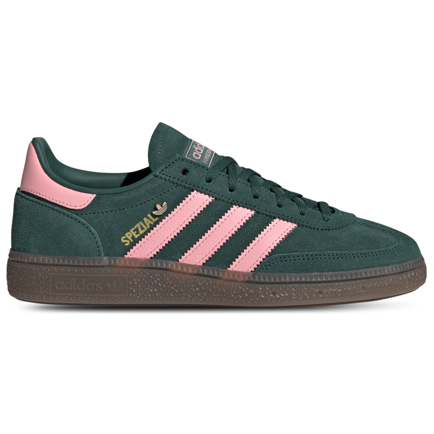 adidas Originals Handball Spezial - Women's - Collegiate Green/Pink Spark/Gold Metallic