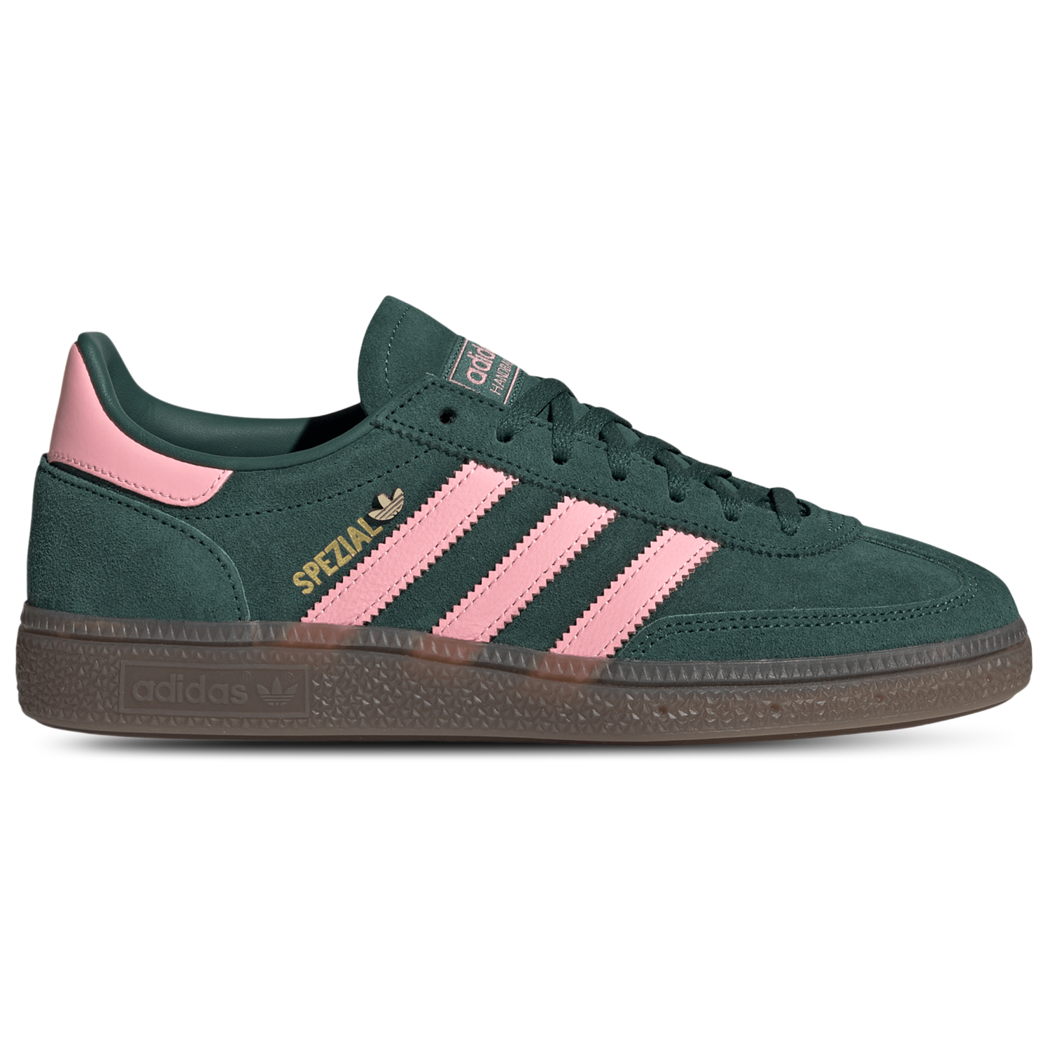 adidas Originals Handball Spezial - Women's - Collegiate Green/Pink Spark/Gold Metallic