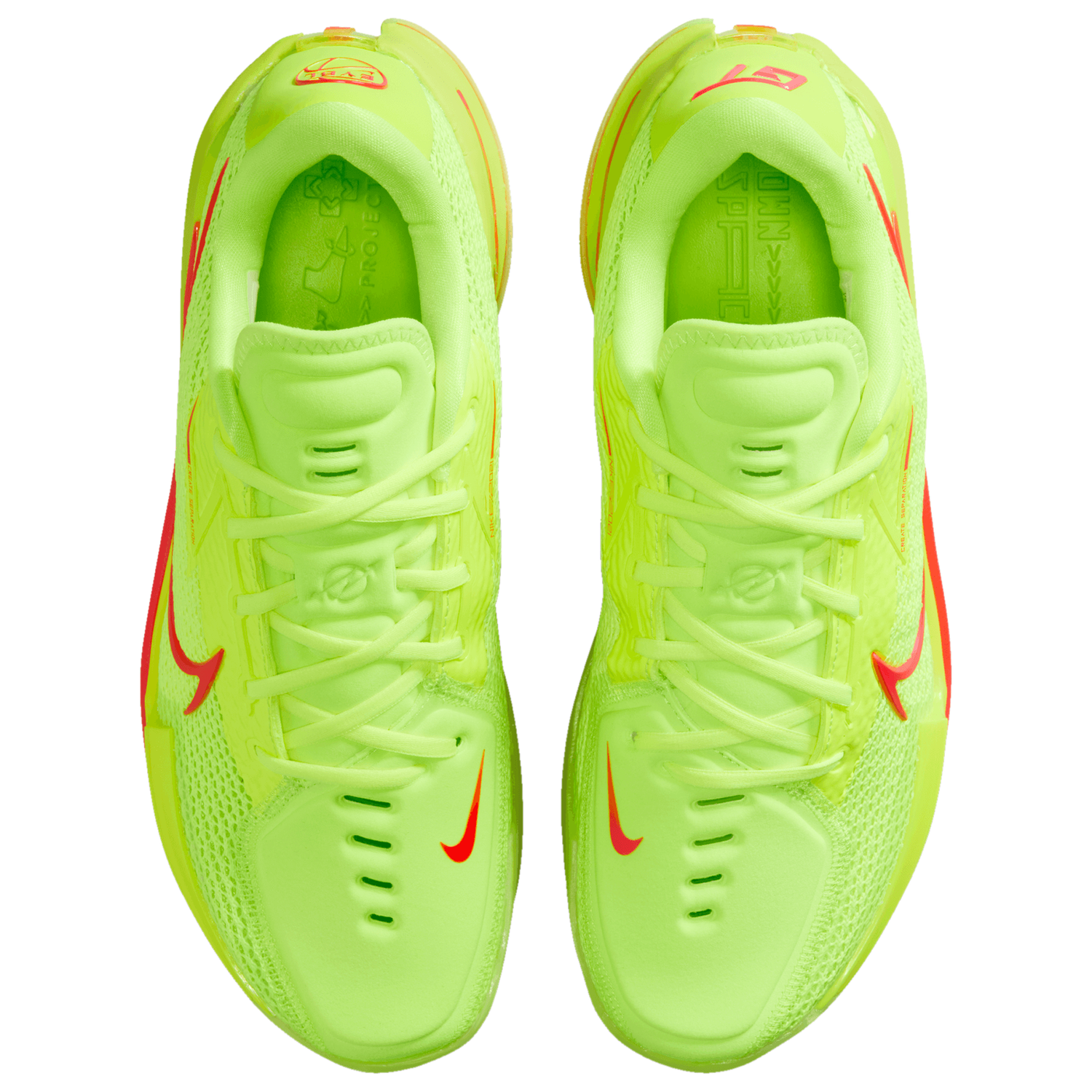 Nike Air Zoom G.T. Cut 1 - Men's - Volt/Red