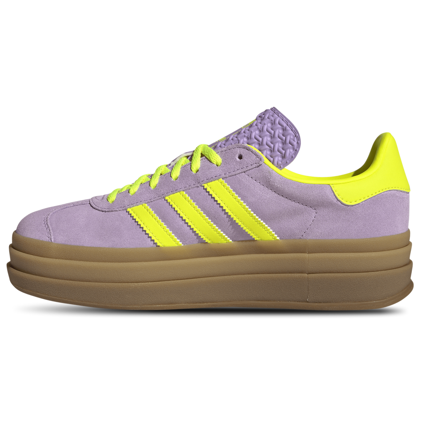 adidas Originals Gazelle Bold - Women's - Powder Plum/Solar Yellow/Gold Met