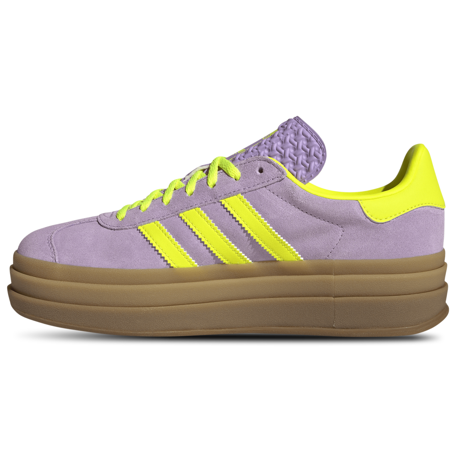 adidas Originals Gazelle Bold - Women's - Powder Plum/Solar Yellow/Gold Met