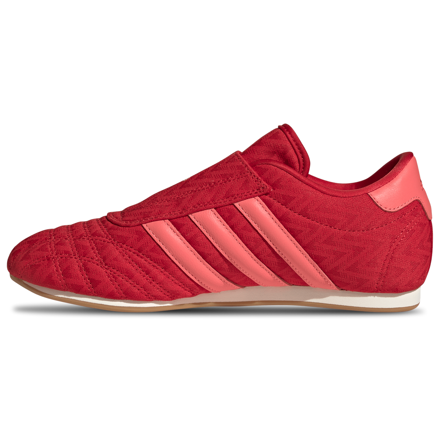 adidas Taekwondo Slip - Women's - Off White/Better Scarlet/Semi Flash Red