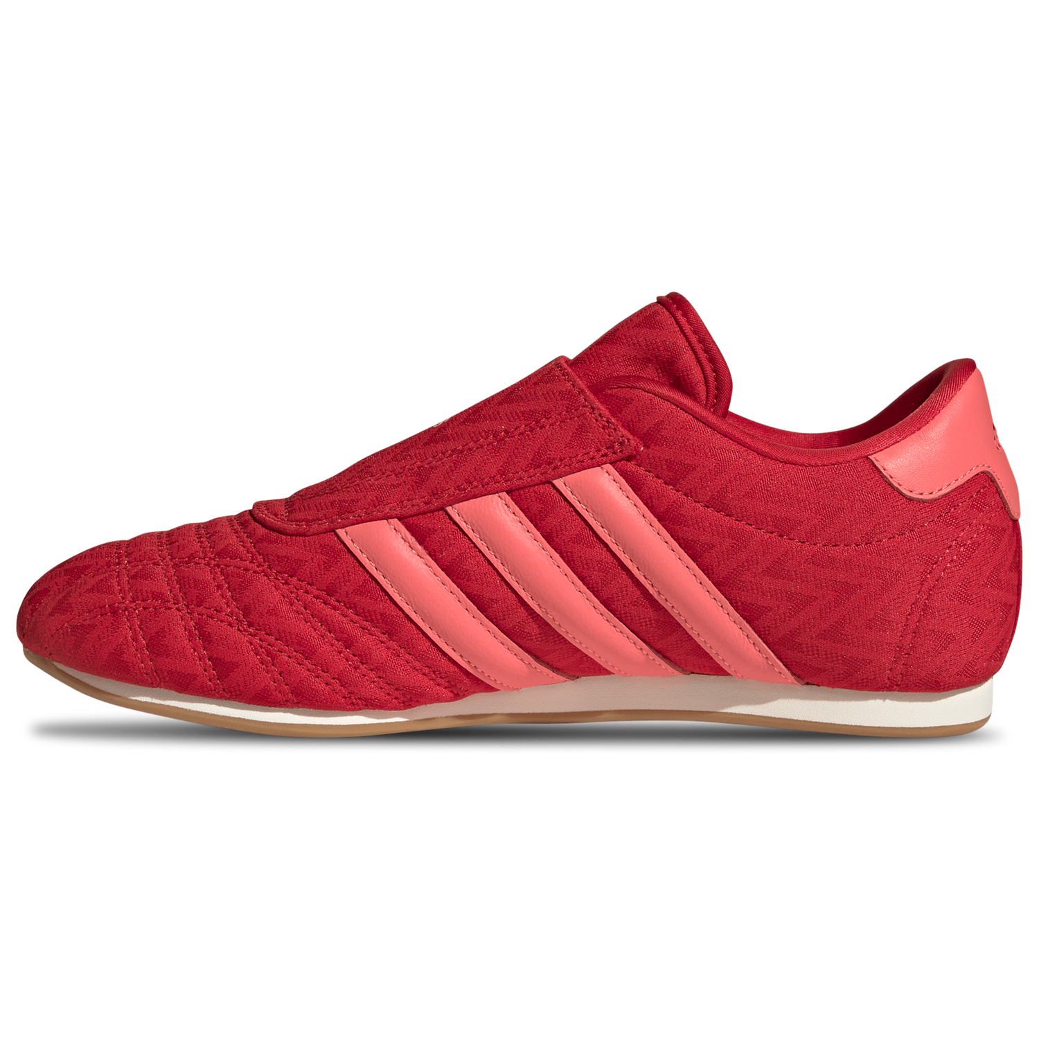 adidas Taekwondo Slip - Women's - Off White/Better Scarlet/Semi Flash Red