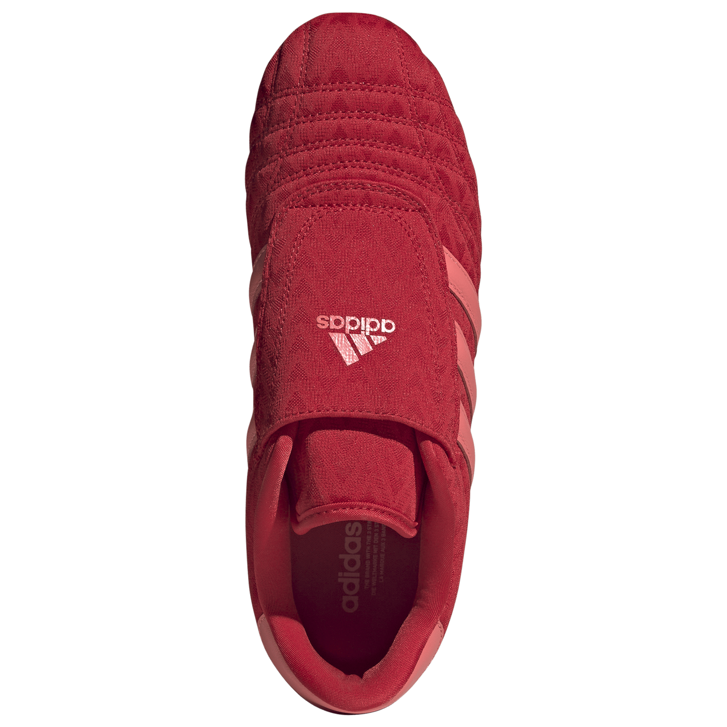 adidas Taekwondo Slip - Women's - Off White/Better Scarlet/Semi Flash Red