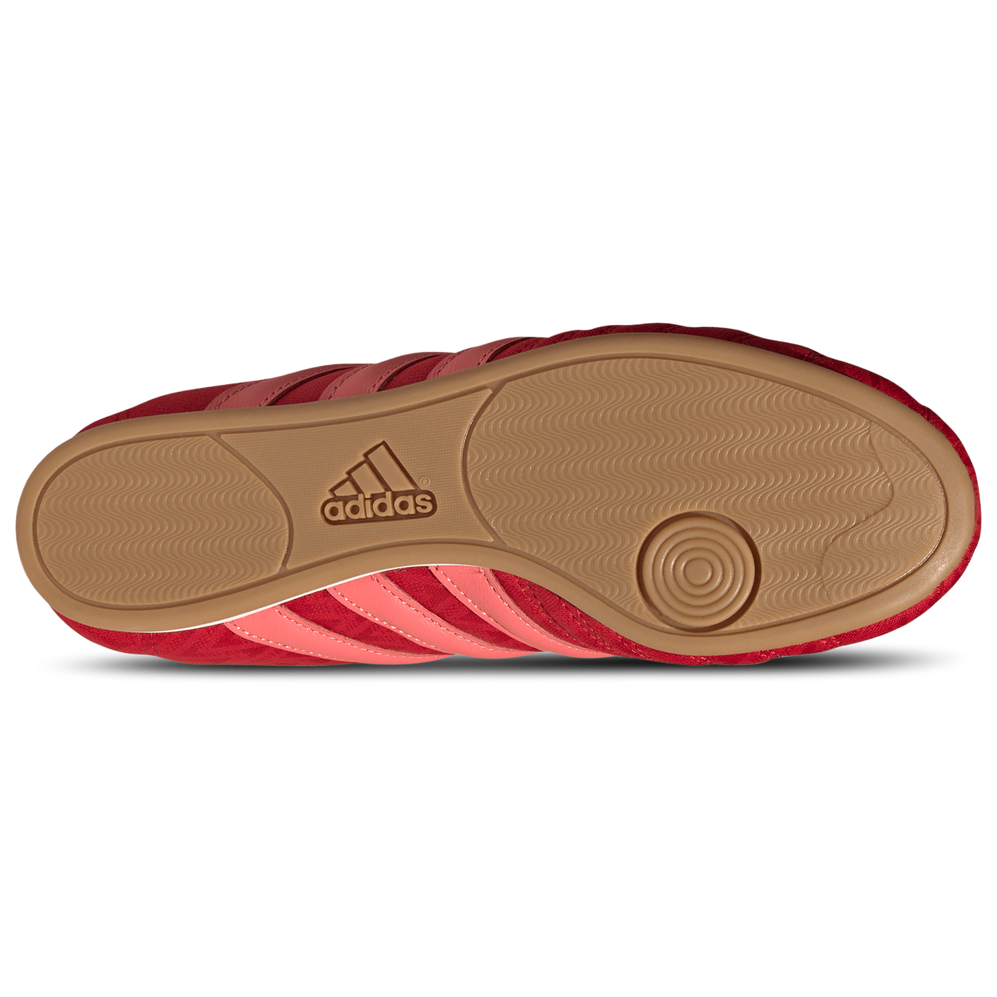 adidas Taekwondo Slip - Women's - Off White/Better Scarlet/Semi Flash Red