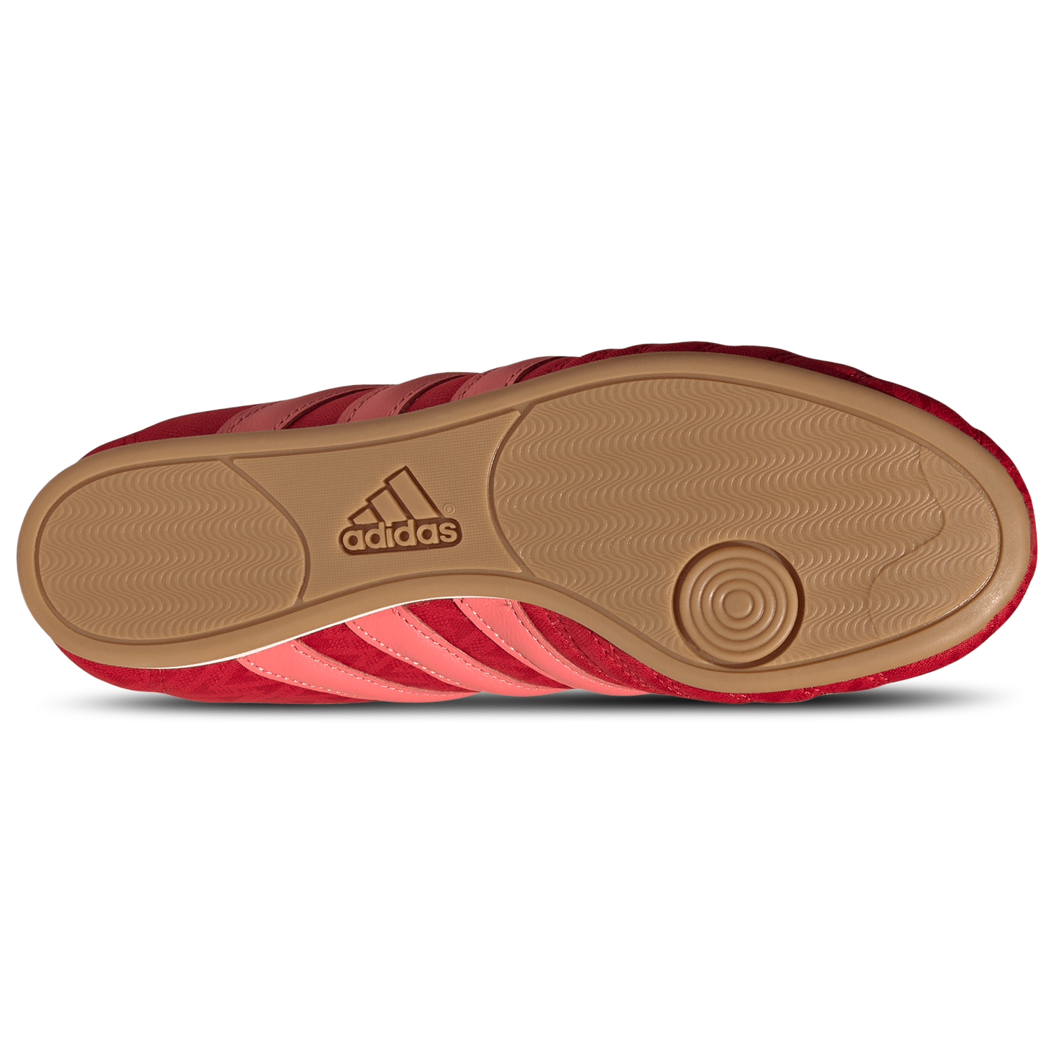 adidas Taekwondo Slip - Women's - Off White/Better Scarlet/Semi Flash Red