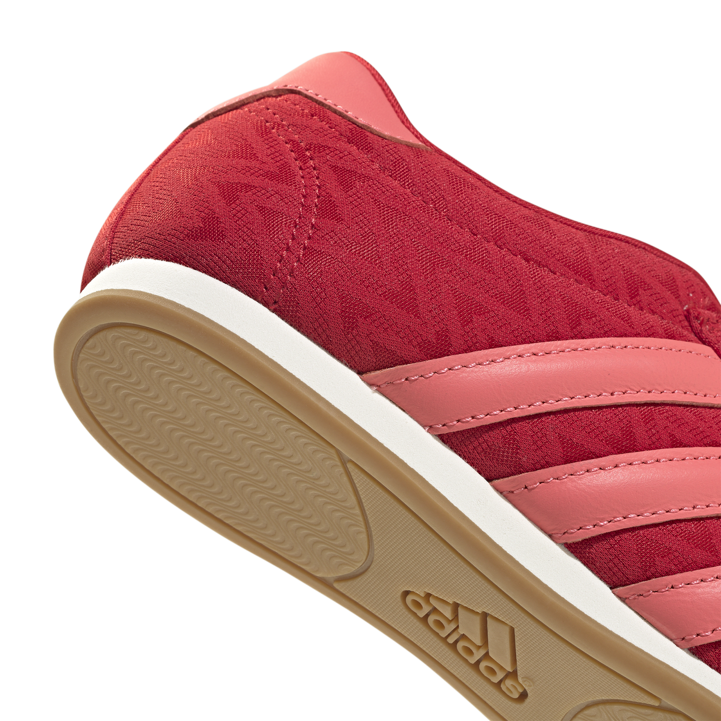adidas Taekwondo Slip - Women's - Off White/Better Scarlet/Semi Flash Red