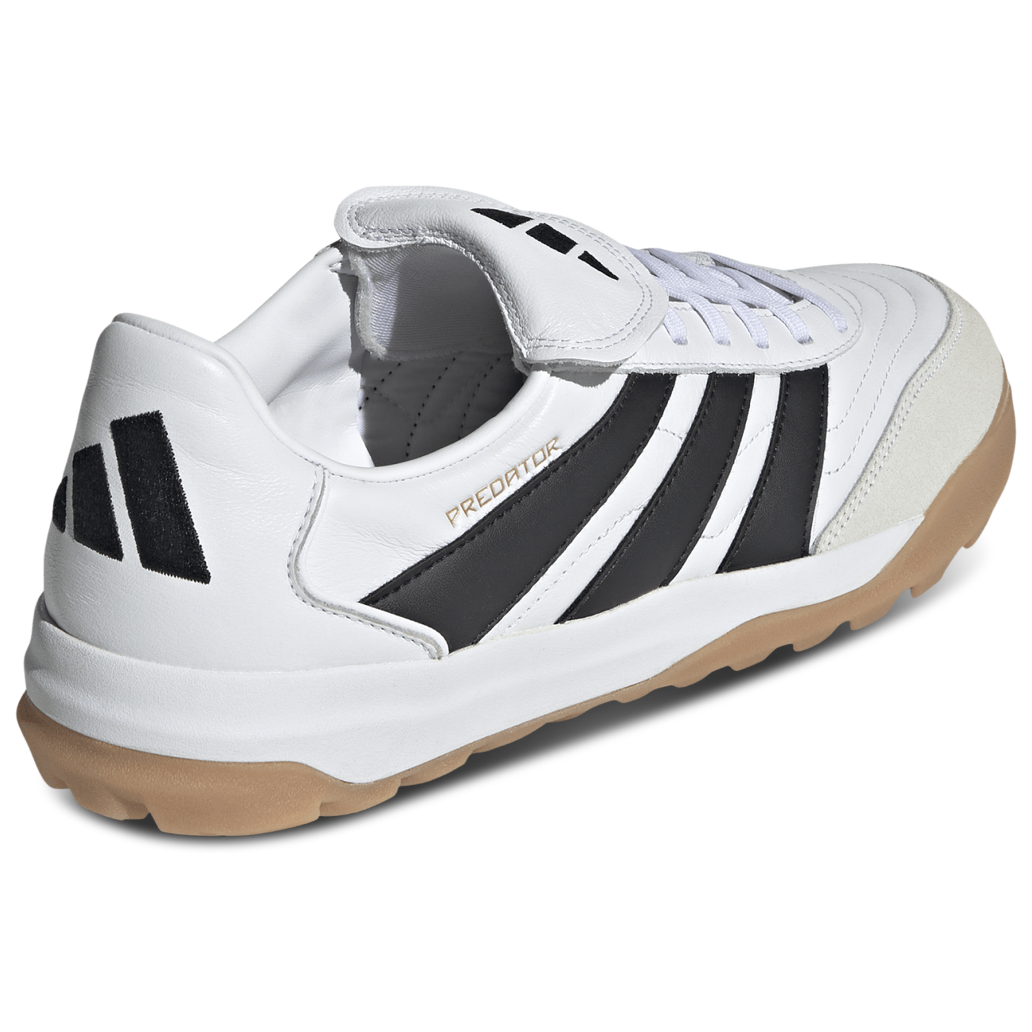 adidas Predator Turf - Men's - White/Gold Metallic/Black
