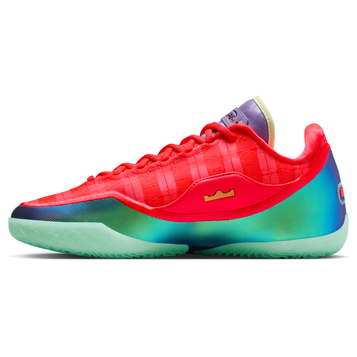Nike Lebron XXIII Xmas - Men's - Bright Crimson/Multi/Dusty Amethyst